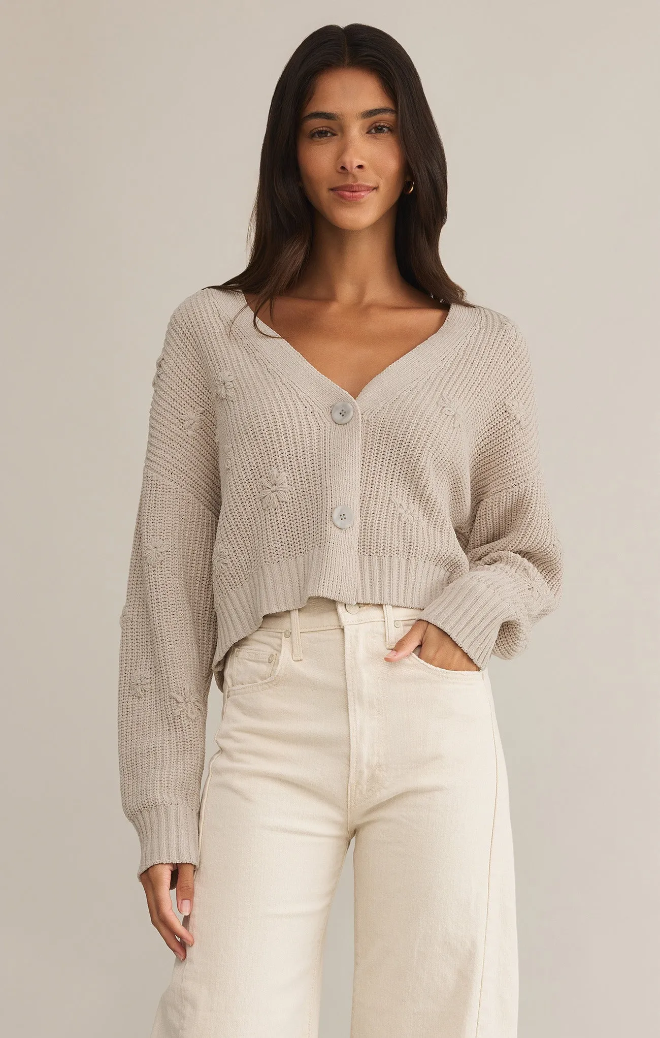 Fleur Cropped Cardigan sold by Z Supply