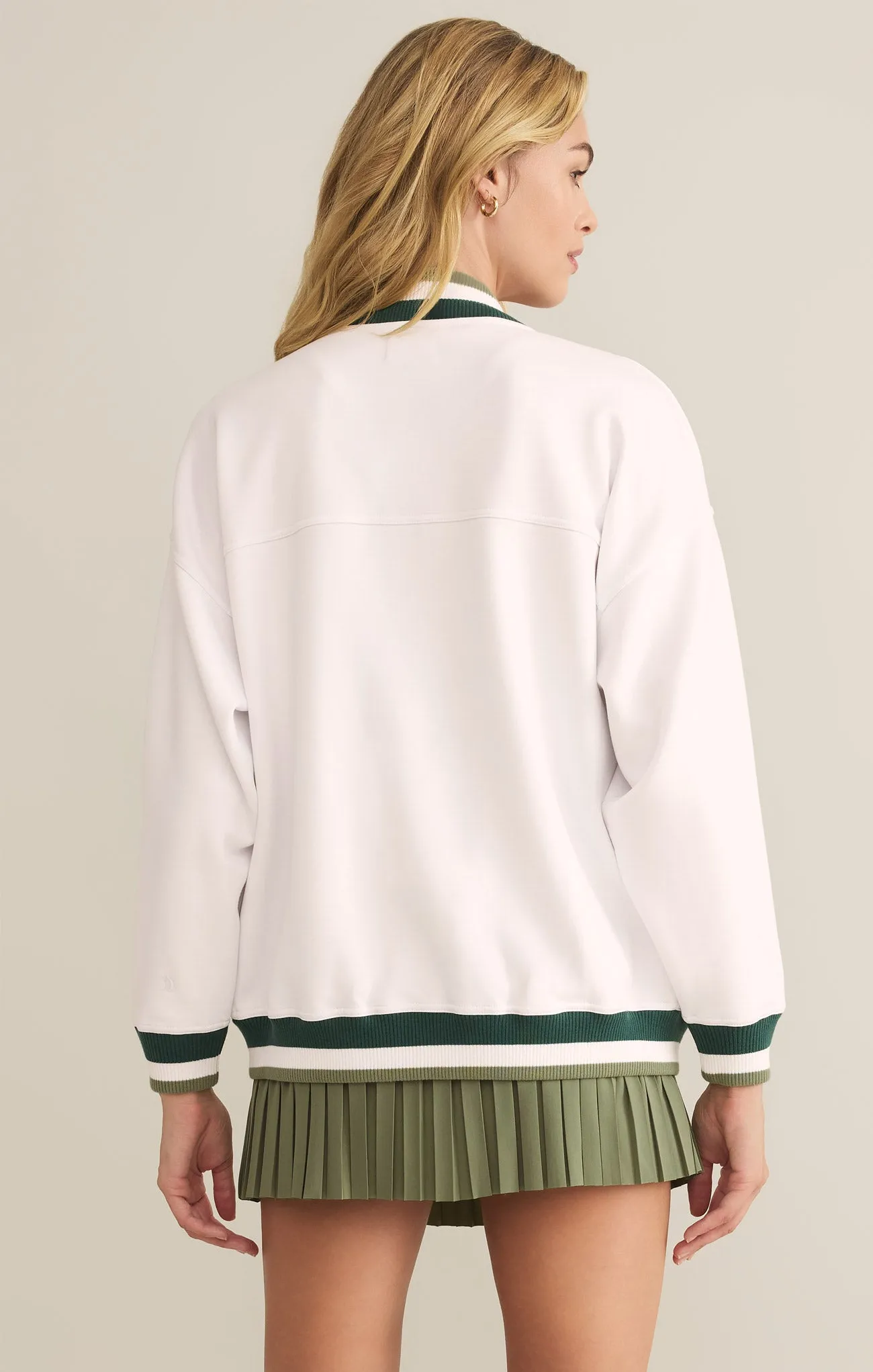 Hampton Varsity Jacket sold by Z Supply product image thumbnail 2