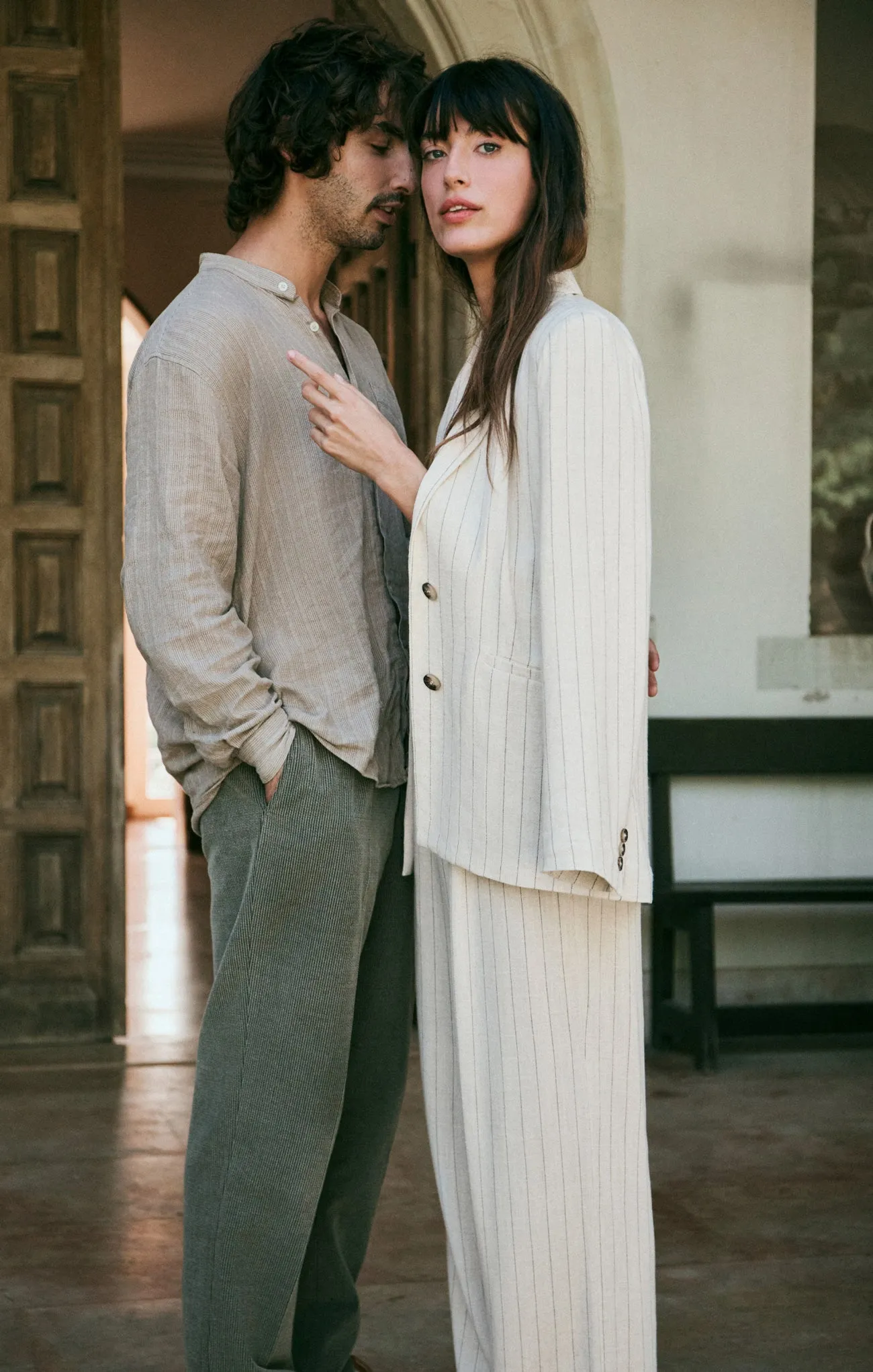 Livingston Pinstripe Blazer sold by Z Supply product image thumbnail 2