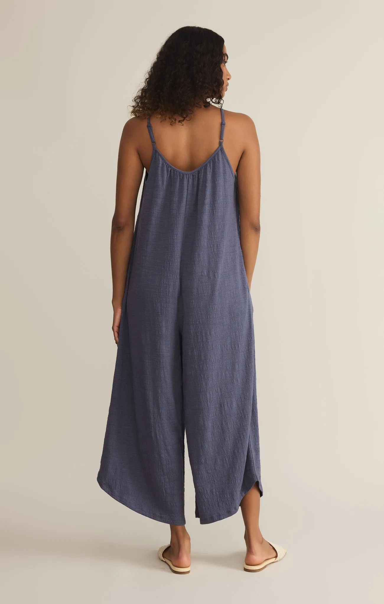 Textured Flared Jumpsuit sold by Z Supply product image thumbnail 2