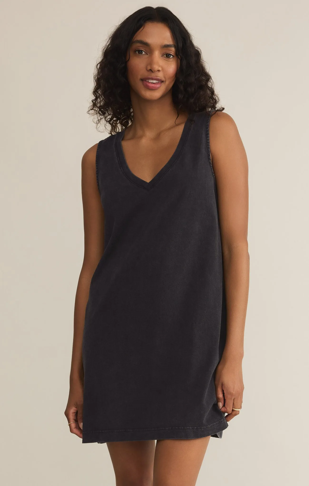 Sloane V-Neck Mini Dress sold by Z Supply product image thumbnail 3