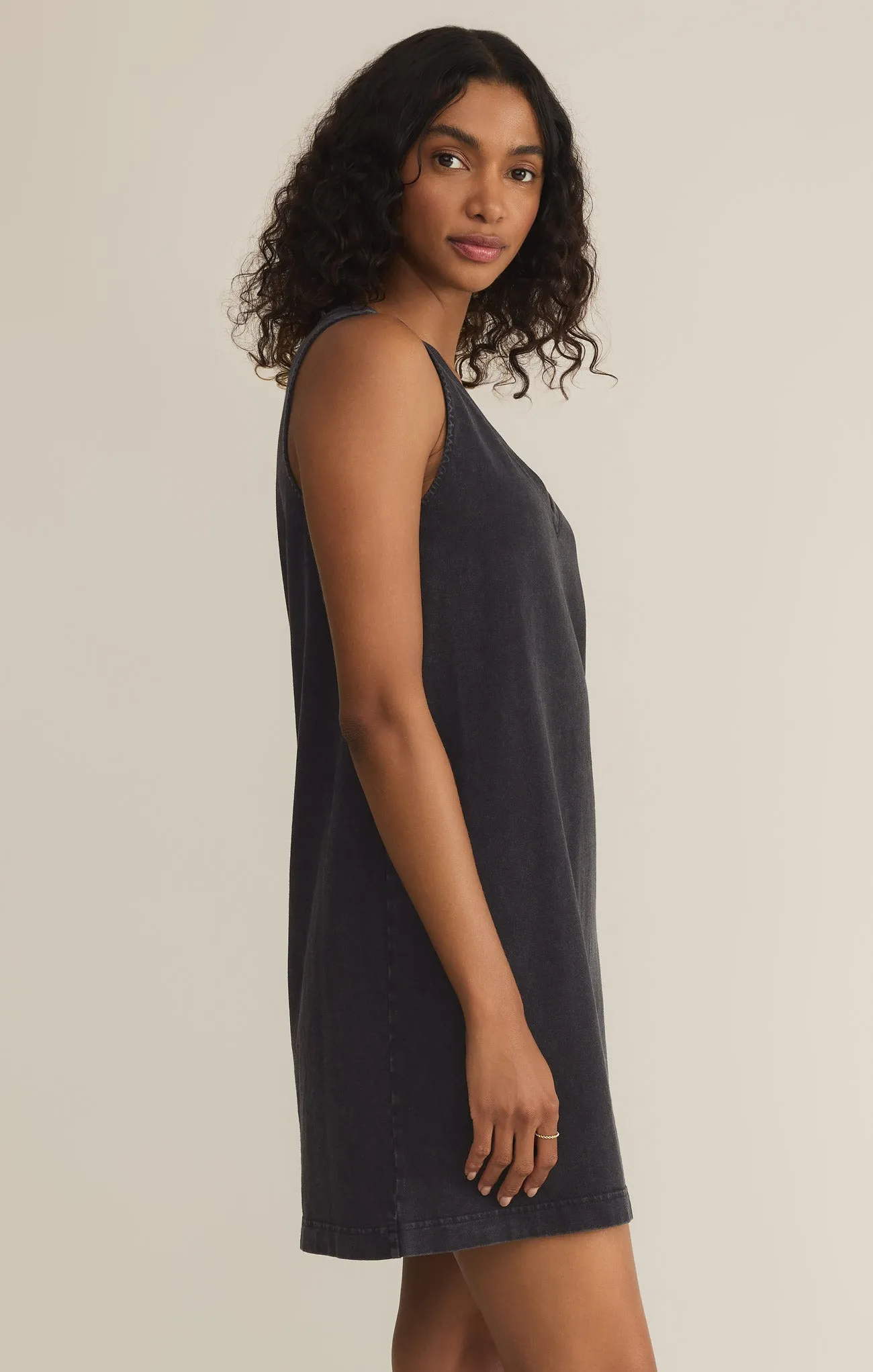Sloane V-Neck Mini Dress sold by Z Supply product image thumbnail 5