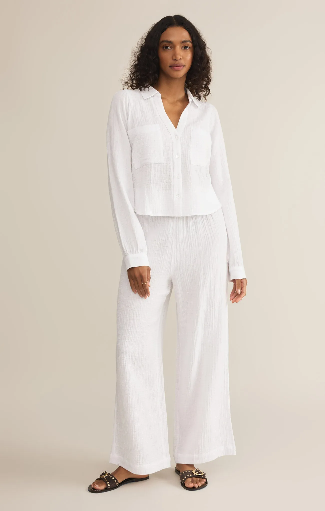 Cassidy Full Length Gauze Pant sold by Z Supply product image thumbnail 4