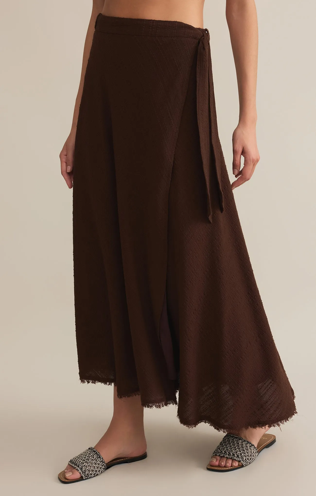 Salerno Wrap Midi Skirt sold by Z Supply product image thumbnail 3