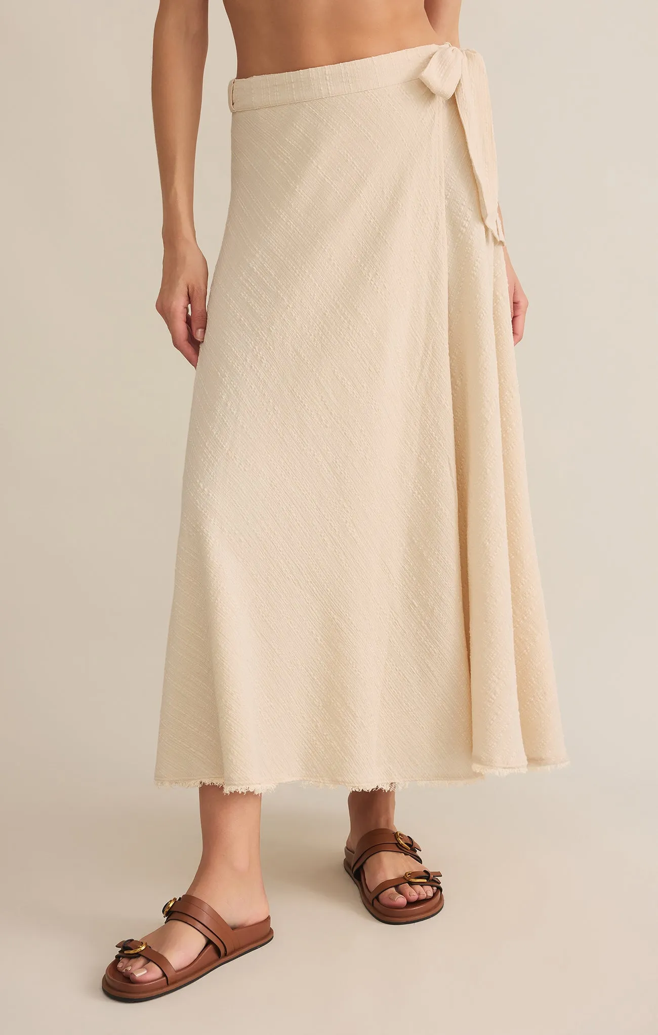 Salerno Wrap Midi Skirt sold by Z Supply product image thumbnail 5