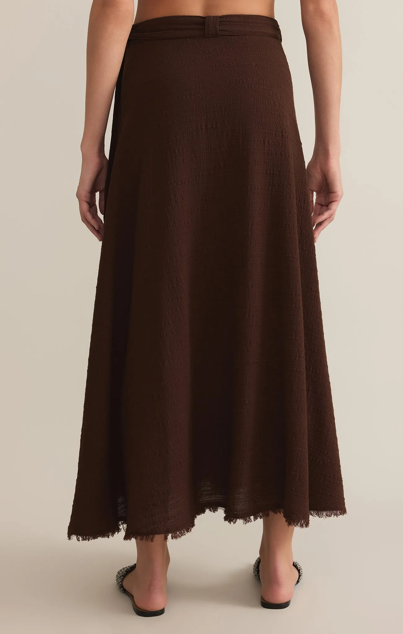 Salerno Wrap Midi Skirt sold by Z Supply product image thumbnail 2