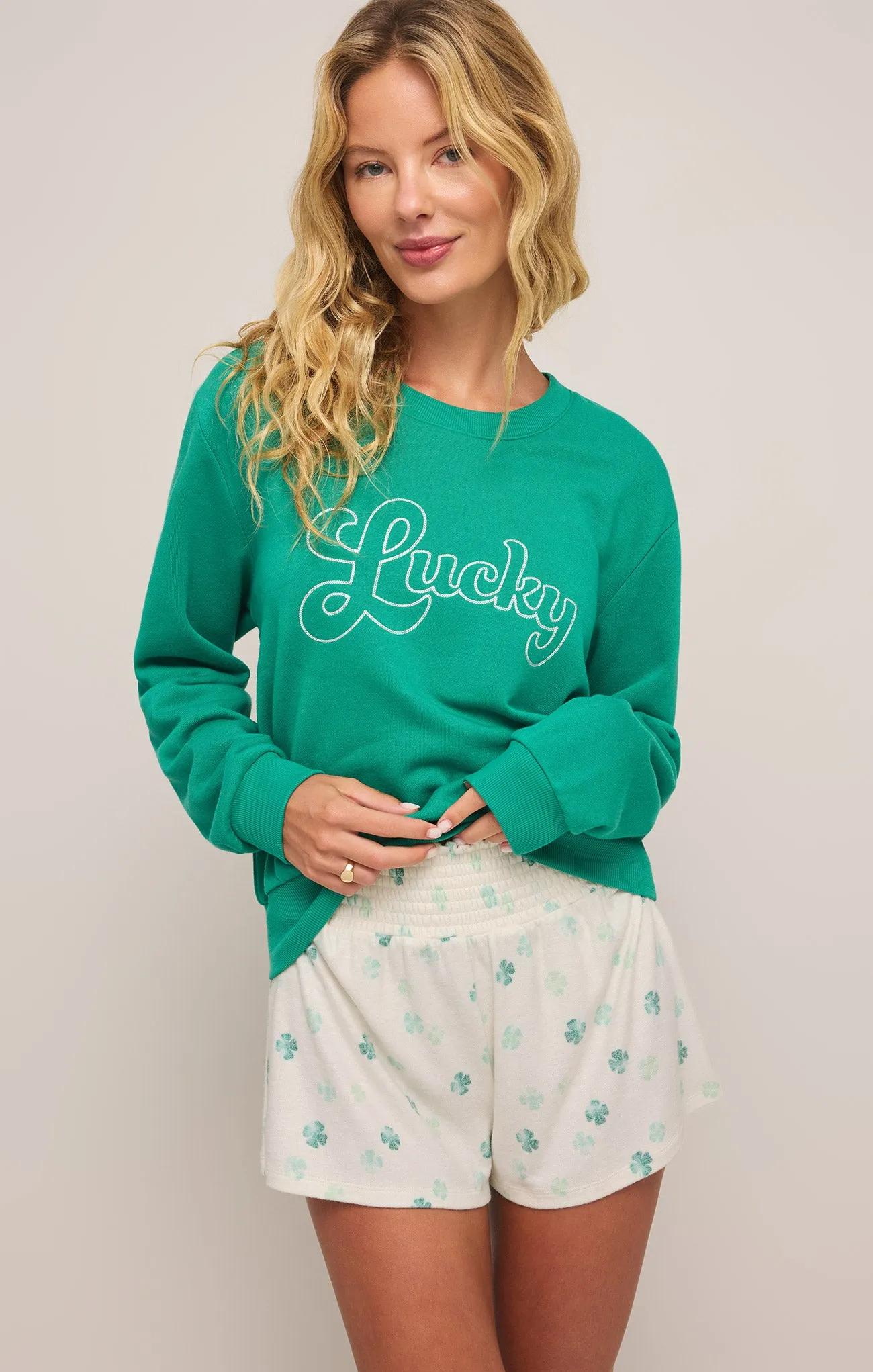Lucky Sweatshirt sold by Z Supply product image thumbnail 5