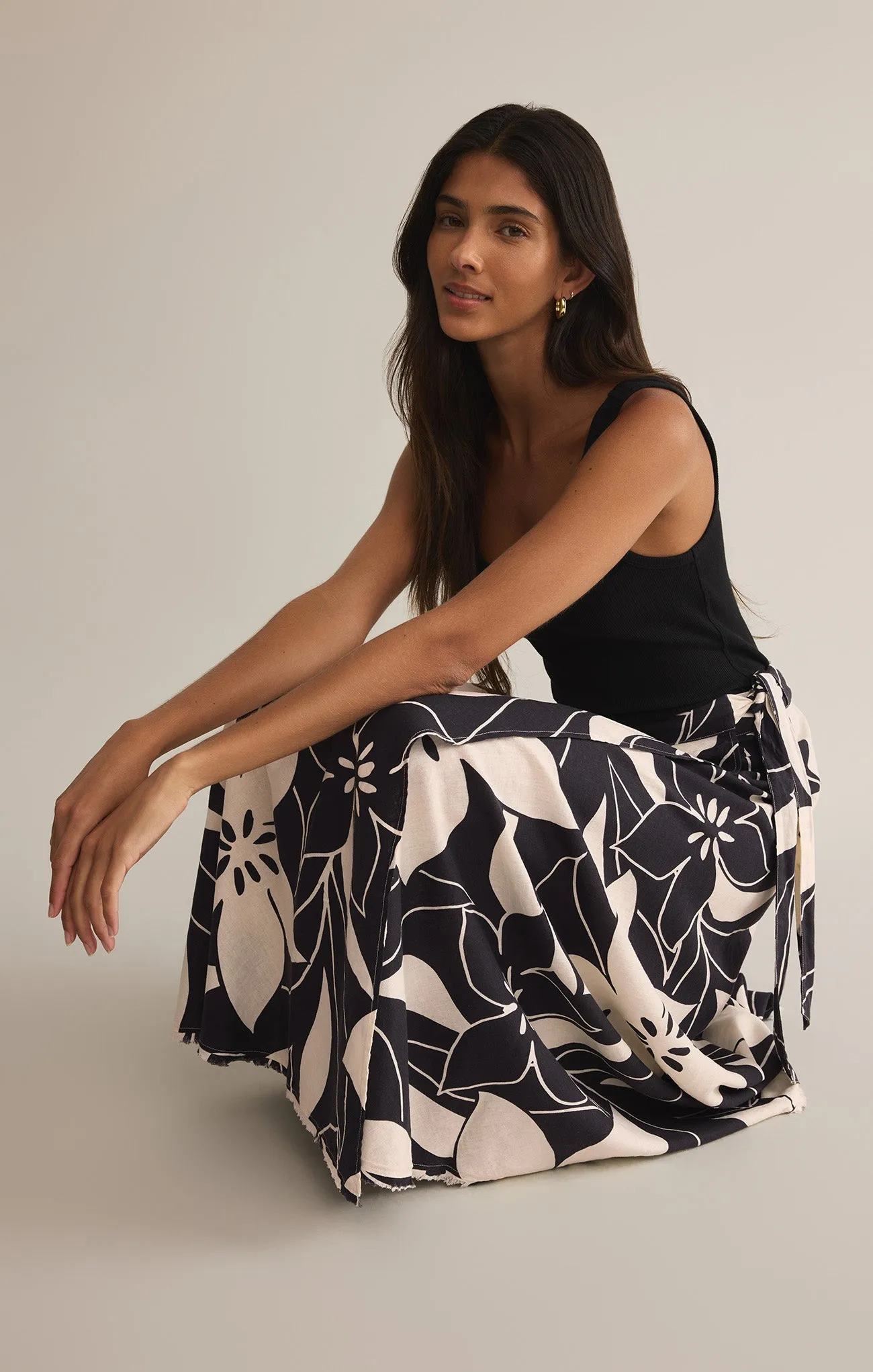 Salerno Madero Wrap Skirt sold by Z Supply product image thumbnail 5