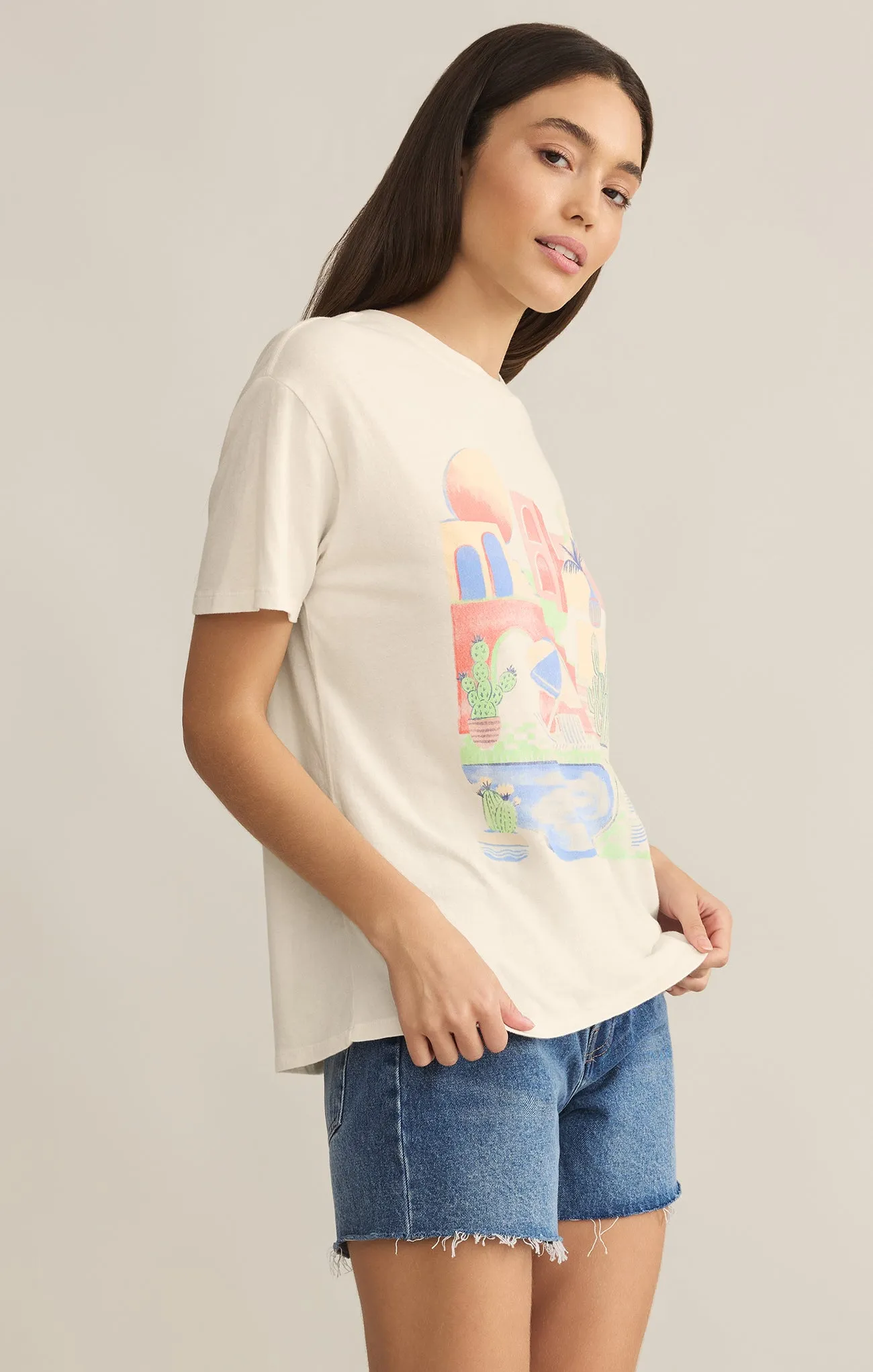Fun & Sun Boyfriend Tee sold by Z Supply product image thumbnail 3