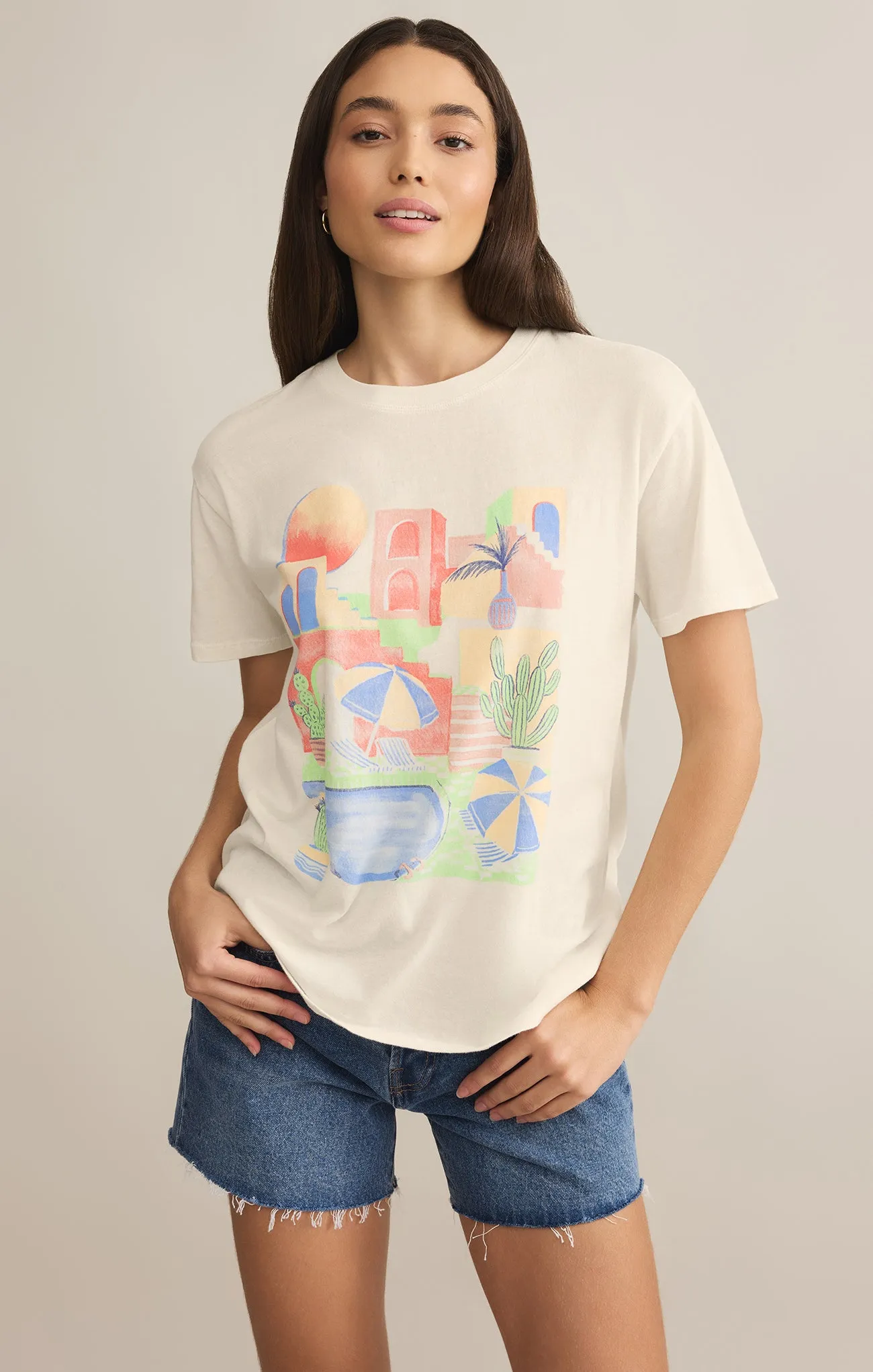 Fun & Sun Boyfriend Tee sold by Z Supply product image thumbnail 5