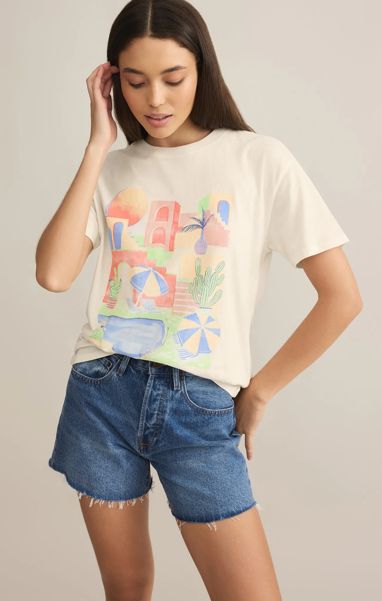 Fun & Sun Boyfriend Tee sold by Z Supply