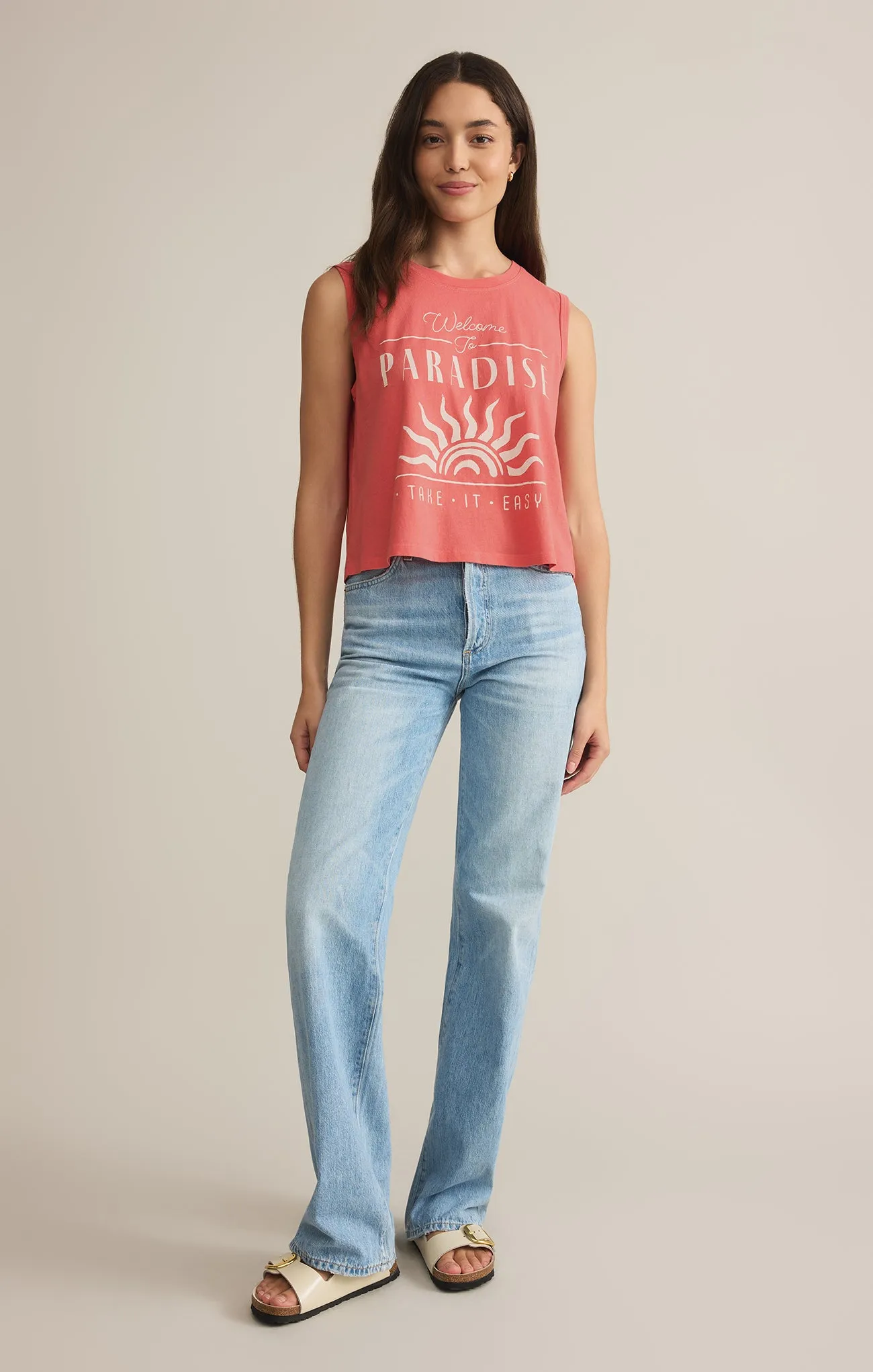 Paradise La Mer Tank sold by Z Supply product image thumbnail 4