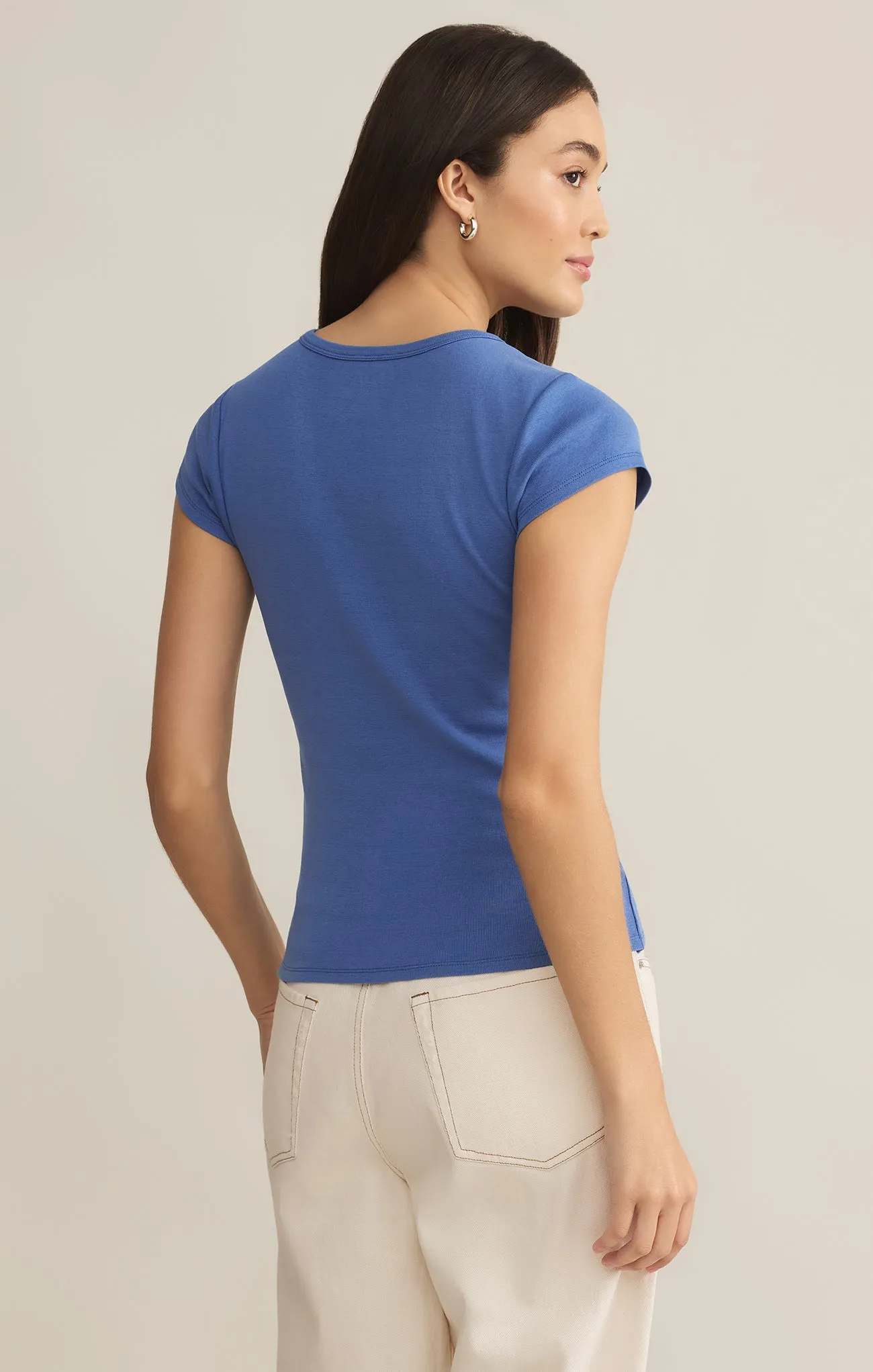 Happy Hour Cheeky Tee sold by Z Supply product image thumbnail 2