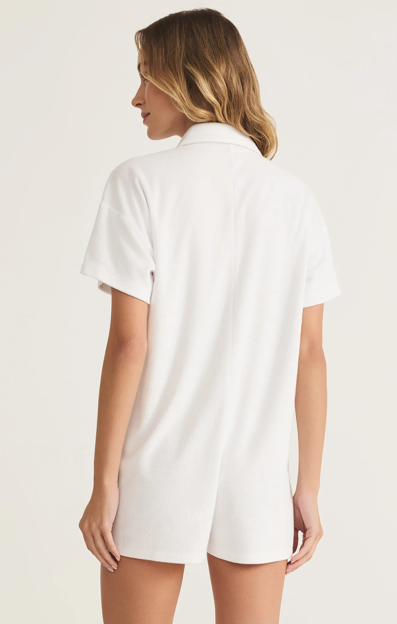 Azur Loop Terry Romper sold by Z Supply product image thumbnail 2