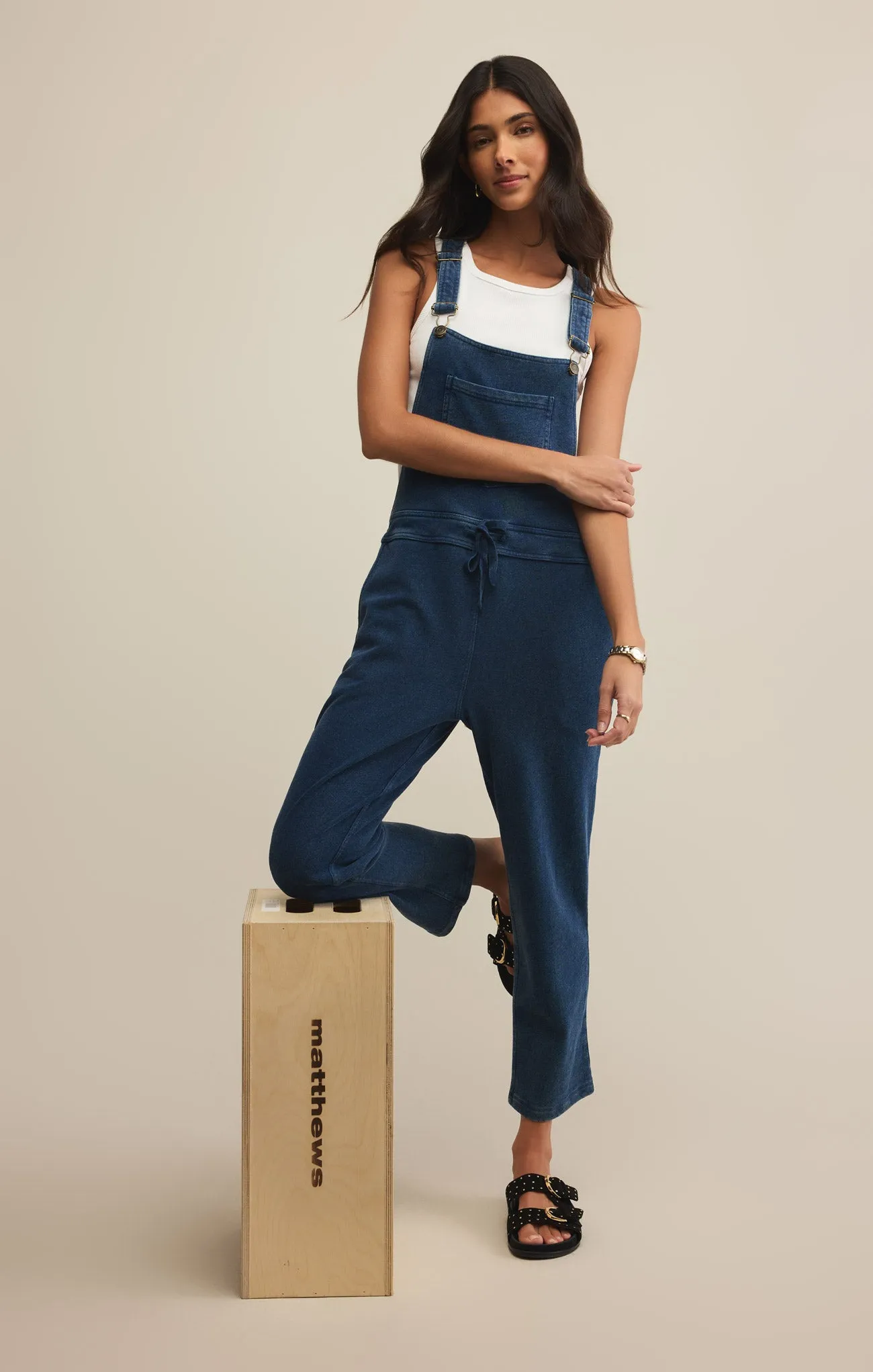 Knit Denim Overalls sold by Z Supply product image thumbnail 4