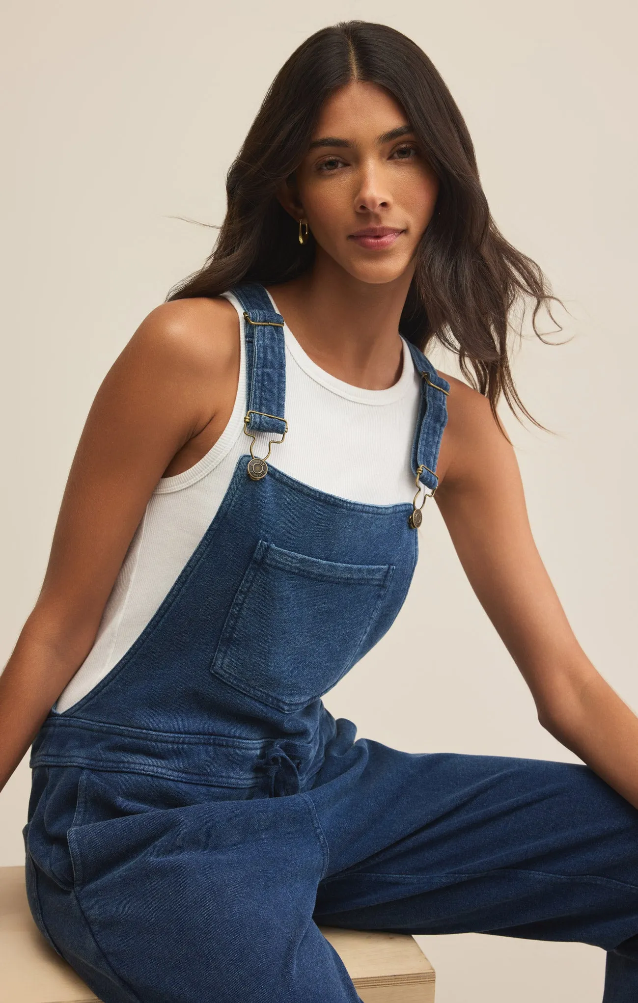 Knit Denim Overalls sold by Z Supply product image thumbnail 5