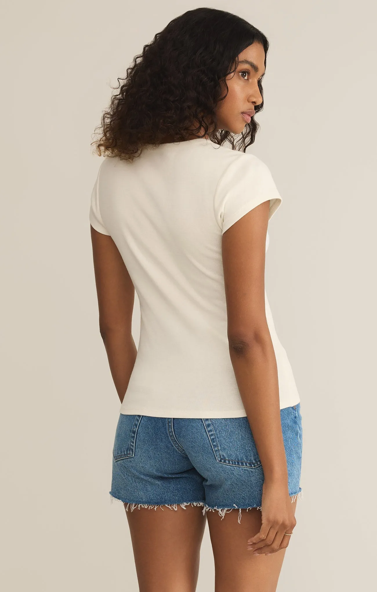 Coco Frio Cheeky Tee sold by Z Supply product image thumbnail 2