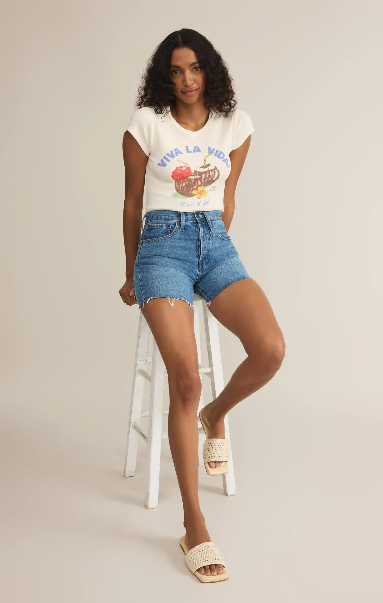 Coco Frio Cheeky Tee sold by Z Supply product image thumbnail 4