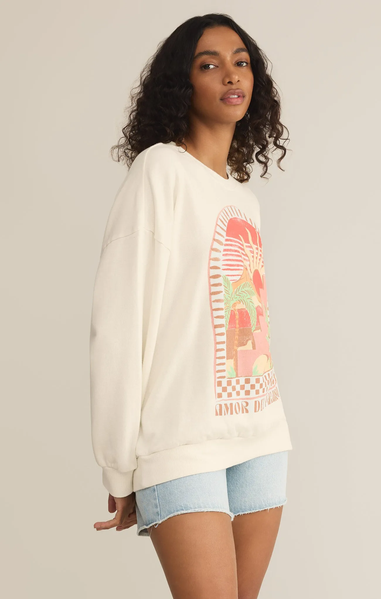 Paraiso Sunday Sweatshirt sold by Z Supply product image thumbnail 3