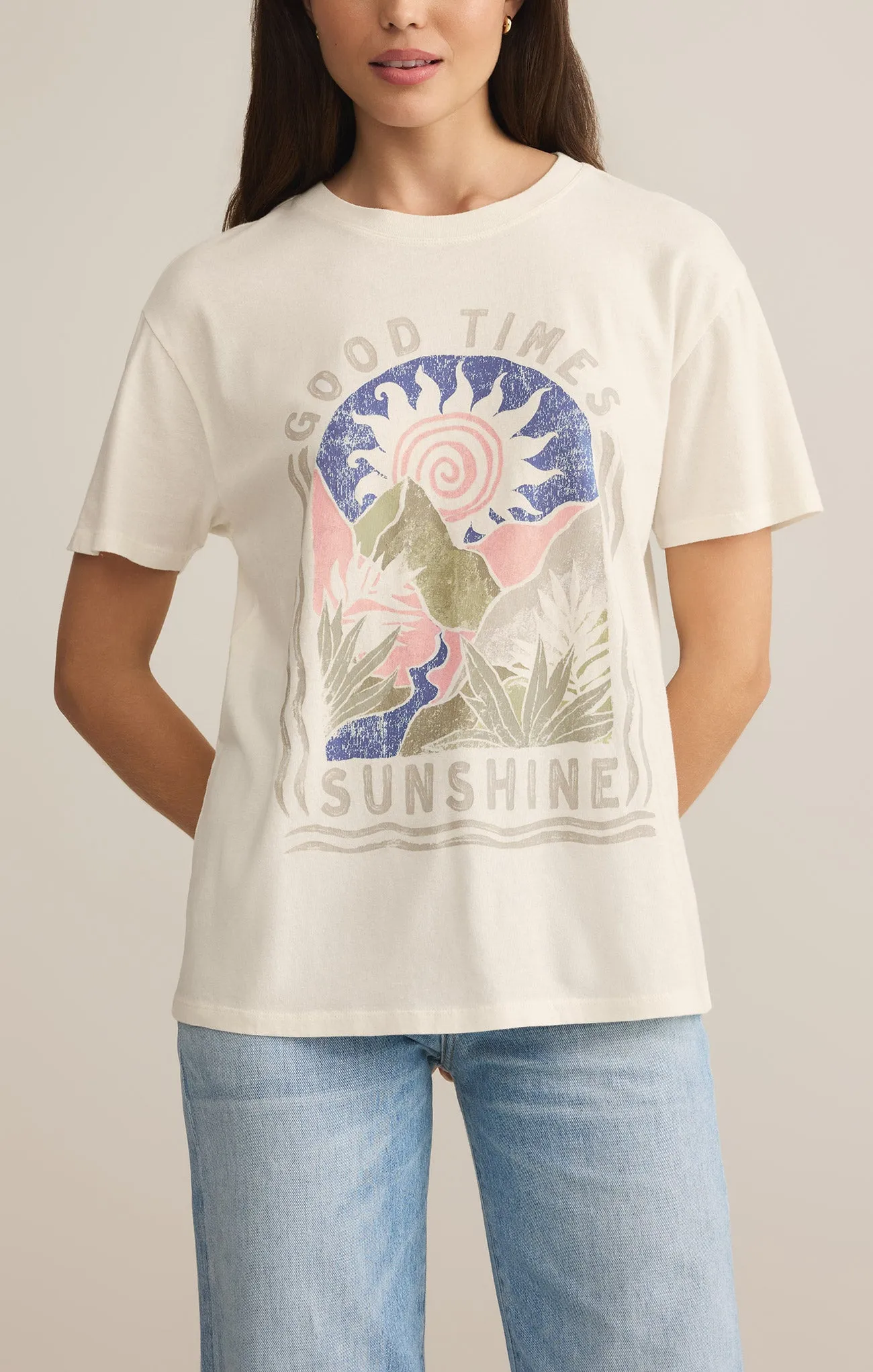 Sunshine Boyfriend Tee sold by Z Supply product image thumbnail 5