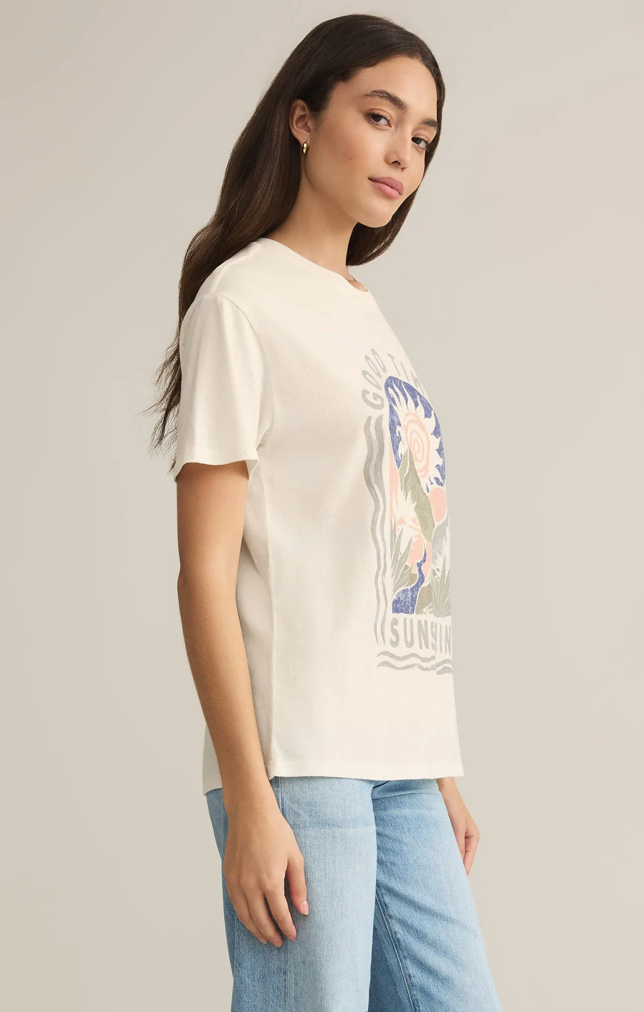 Sunshine Boyfriend Tee sold by Z Supply product image thumbnail 3