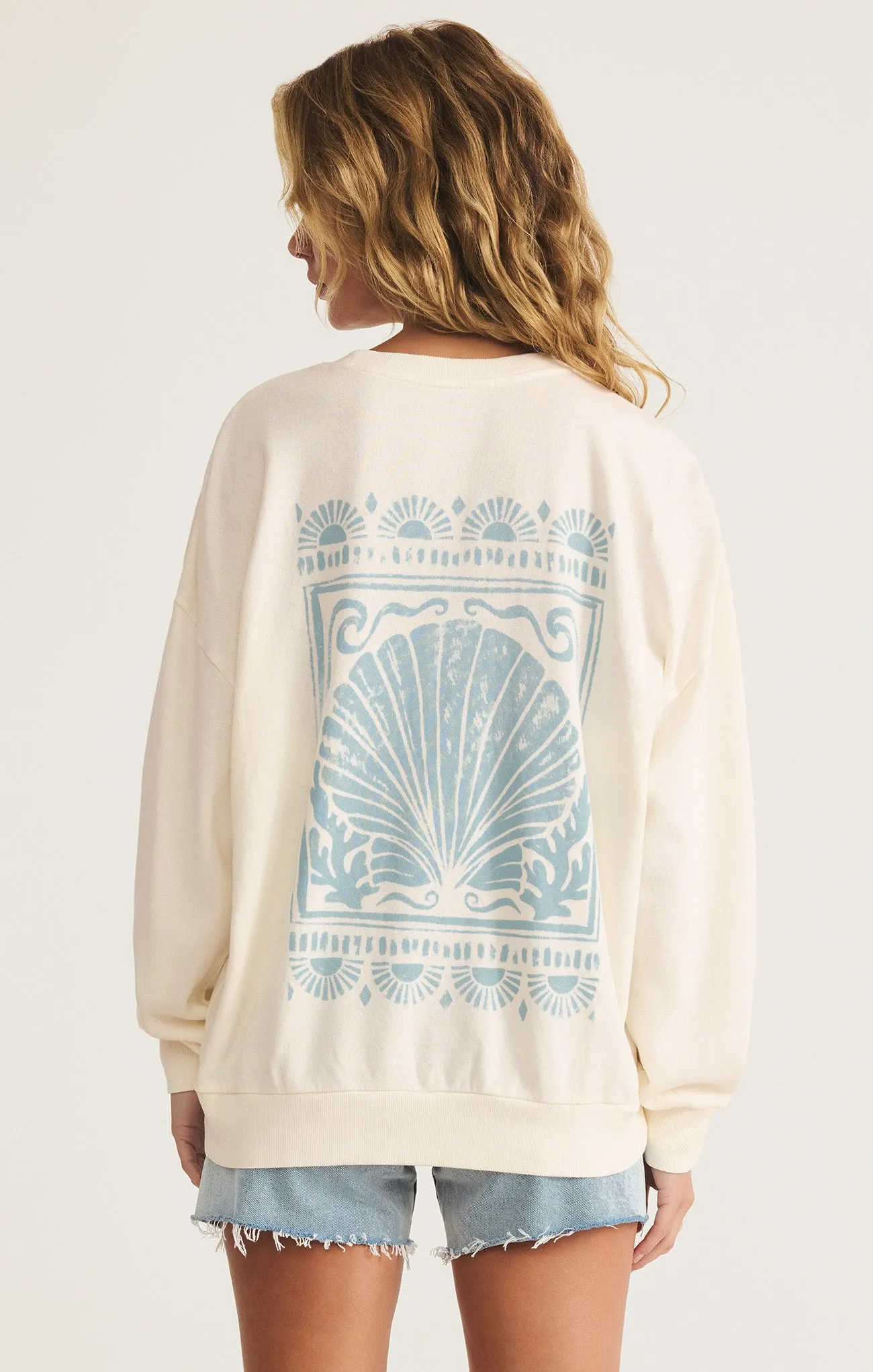 L'Ocean Sunday Sweatshirt sold by Z Supply product image thumbnail 2