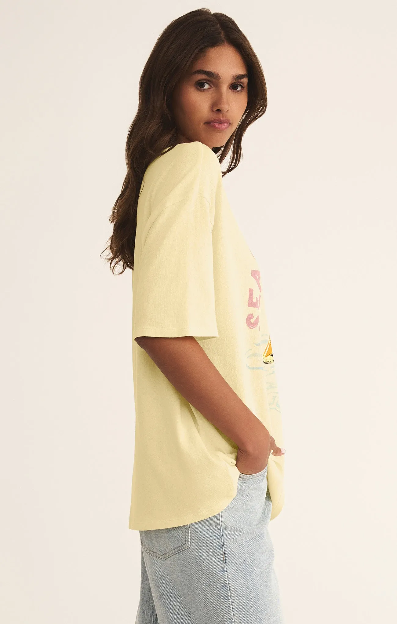 Seas SoCal Oversized Tee sold by Z Supply product image thumbnail 3