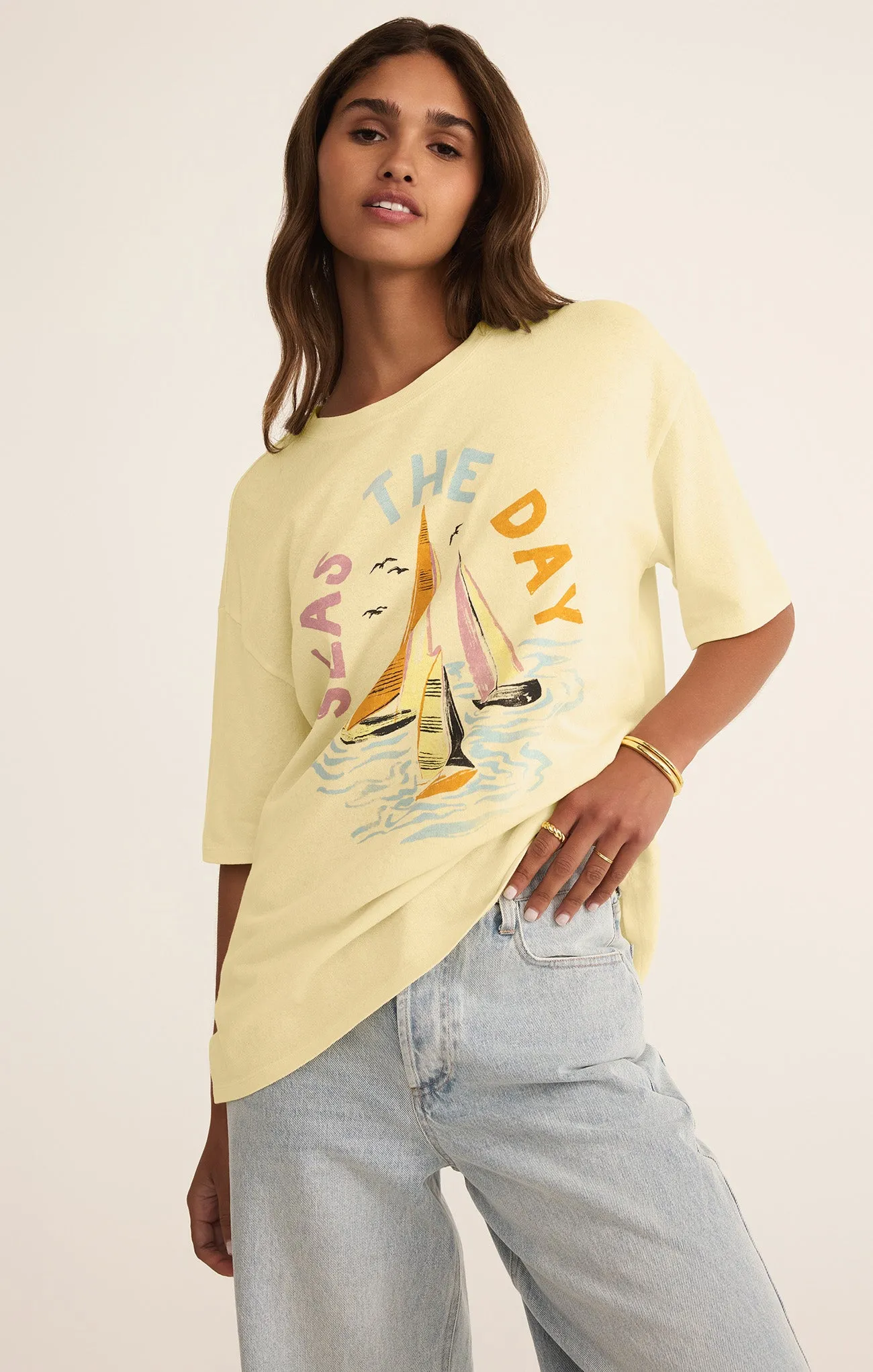 Seas SoCal Oversized Tee sold by Z Supply product image thumbnail 5