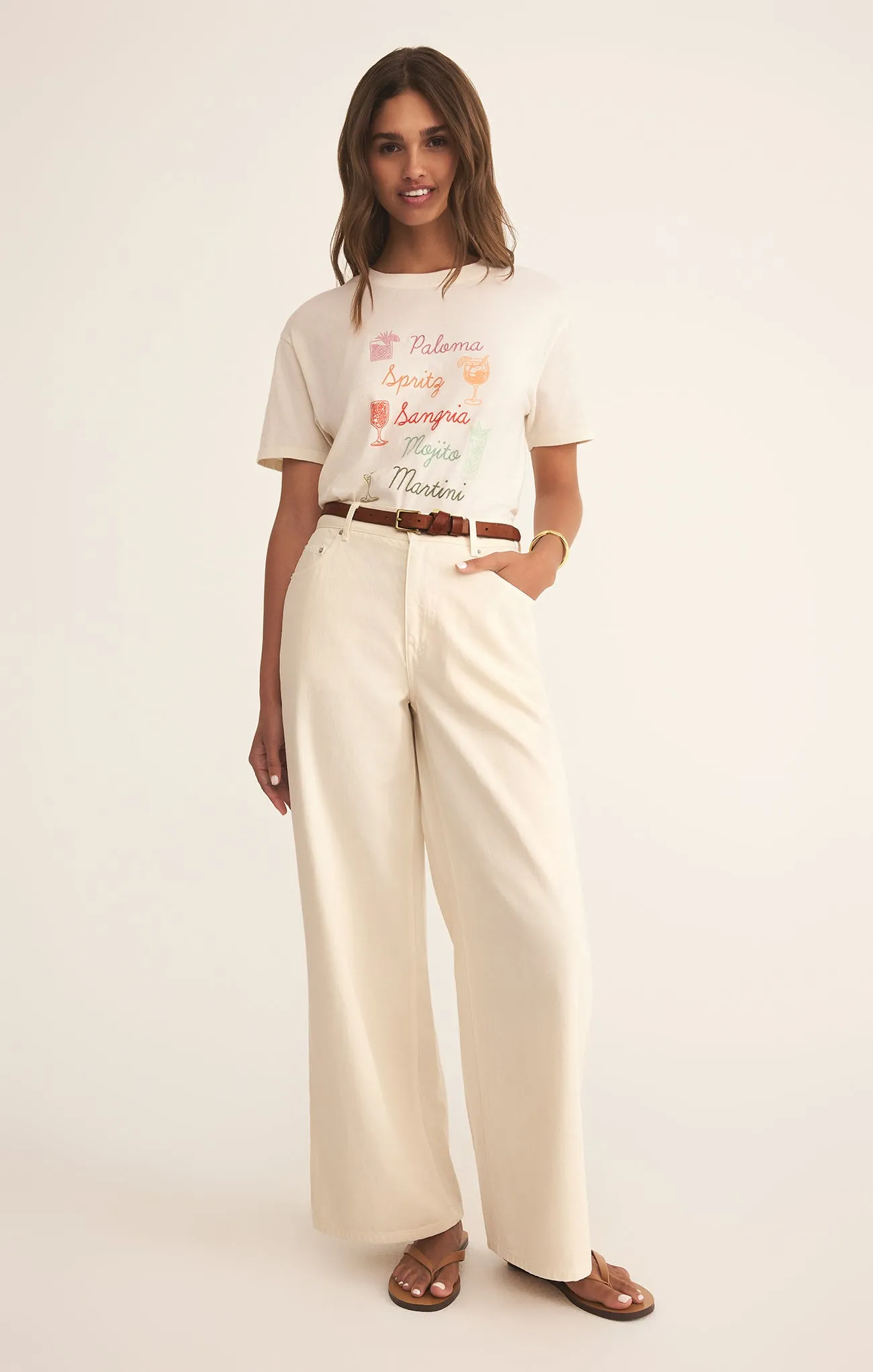 Cocktails Boyfriend Tee sold by Z Supply product image thumbnail 4
