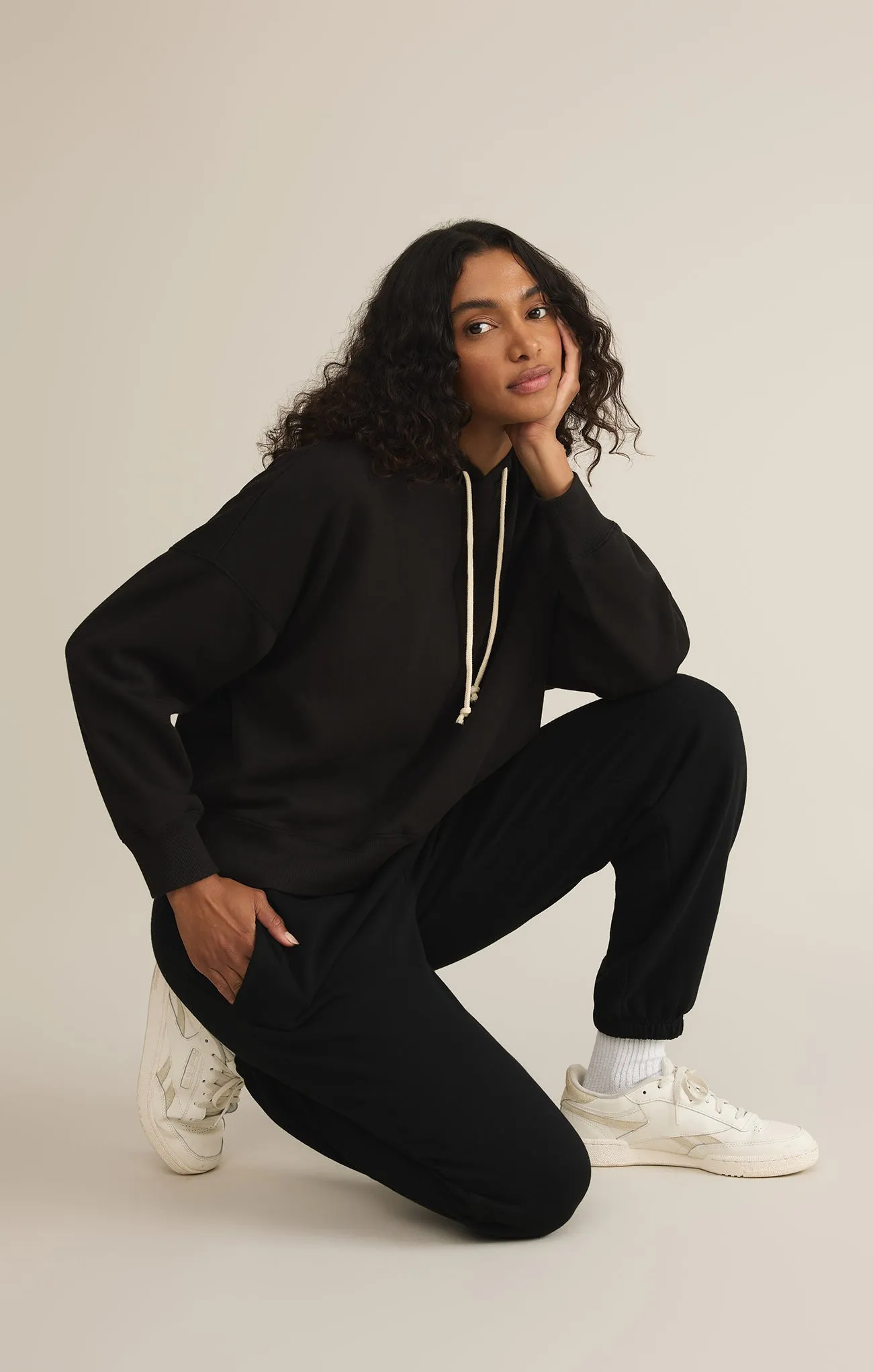 Infield Fleece Cropped Hoodie sold by Z Supply product image thumbnail 5
