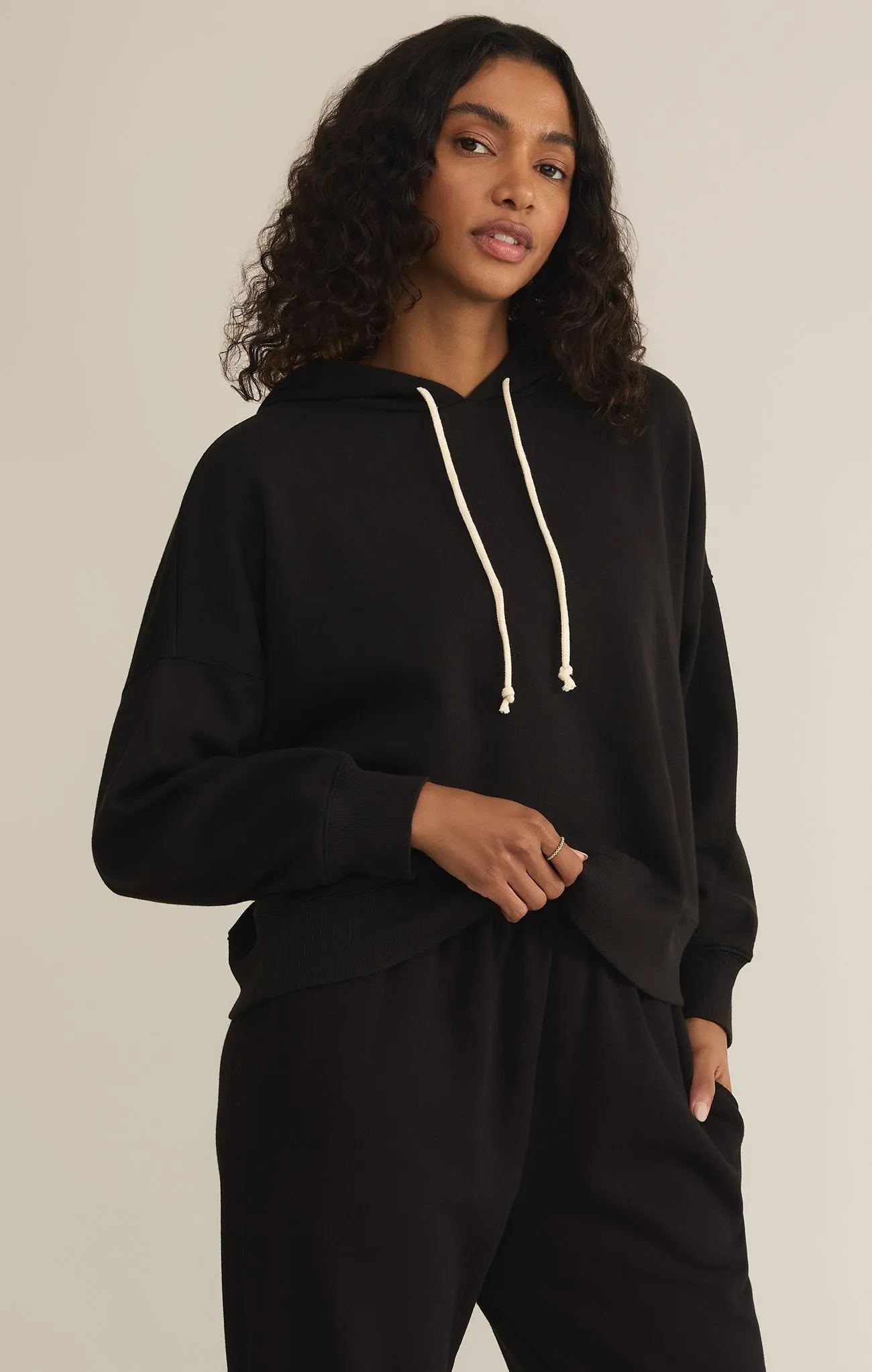 Infield Fleece Cropped Hoodie sold by Z Supply product image thumbnail 3