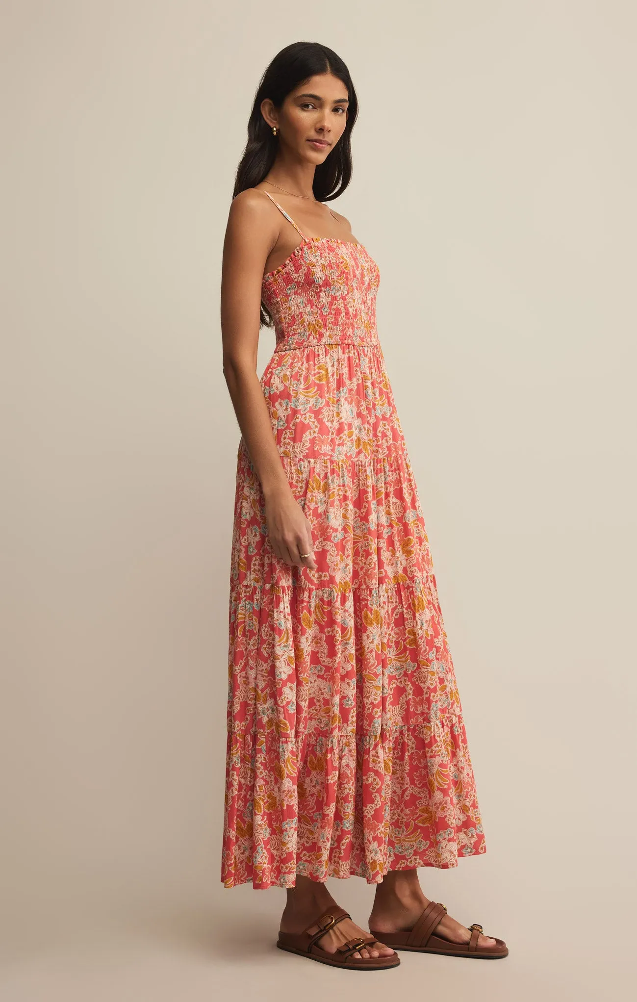 Balos Jardin Floral Midi Dress sold by Z Supply product image thumbnail 5