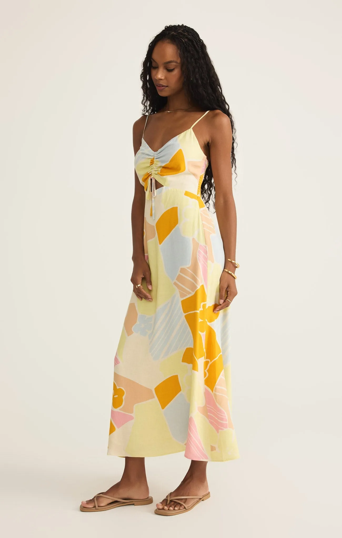 Aura Riviera Floral Maxi Dress sold by Z Supply product image thumbnail 5