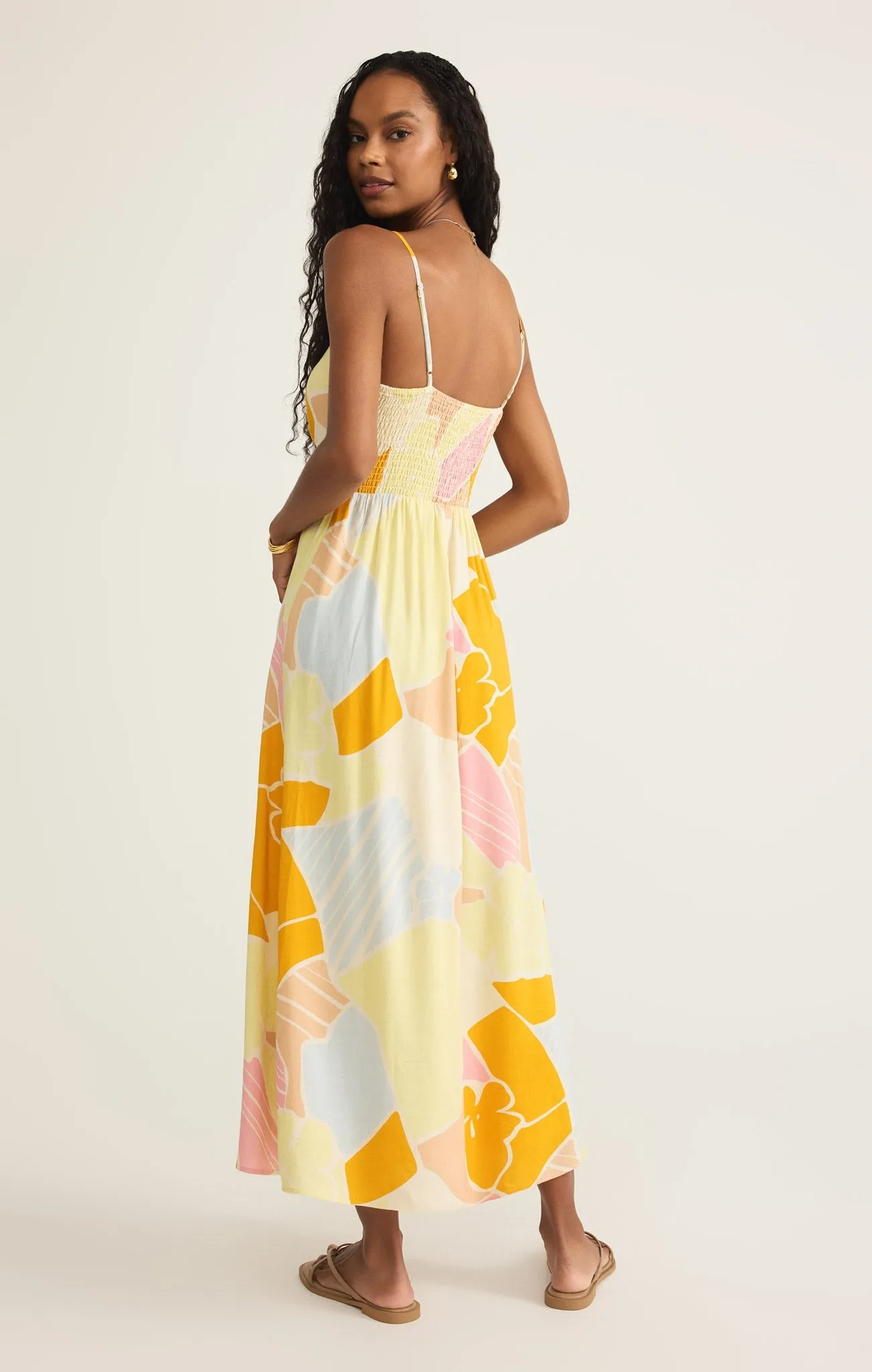 Aura Riviera Floral Maxi Dress sold by Z Supply product image thumbnail 4