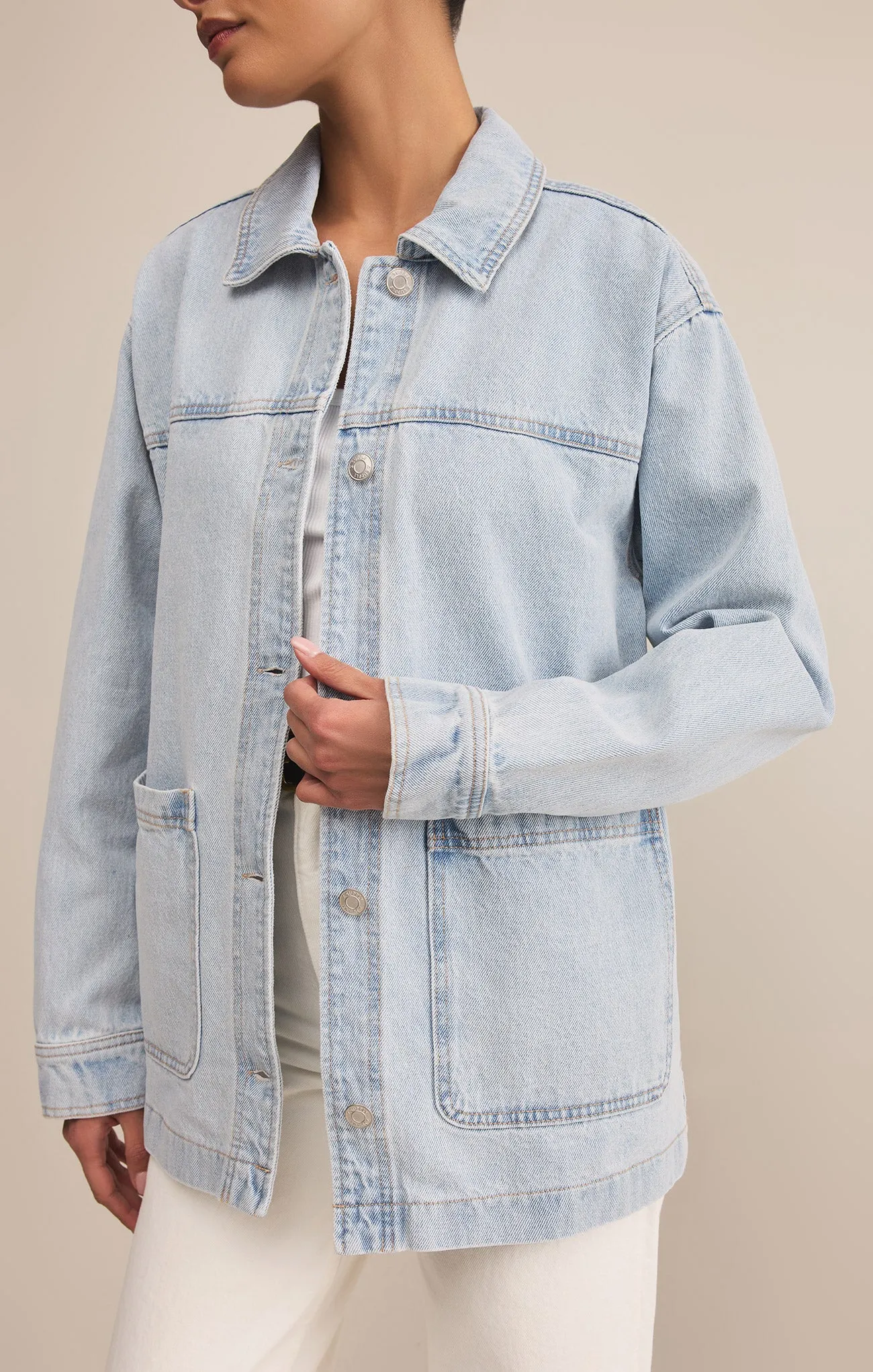Chore Denim Jacket sold by Z Supply product image thumbnail 5