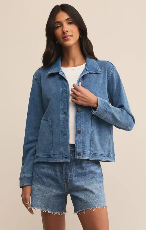 Bel Air Knit Denim Jacket sold by Z Supply