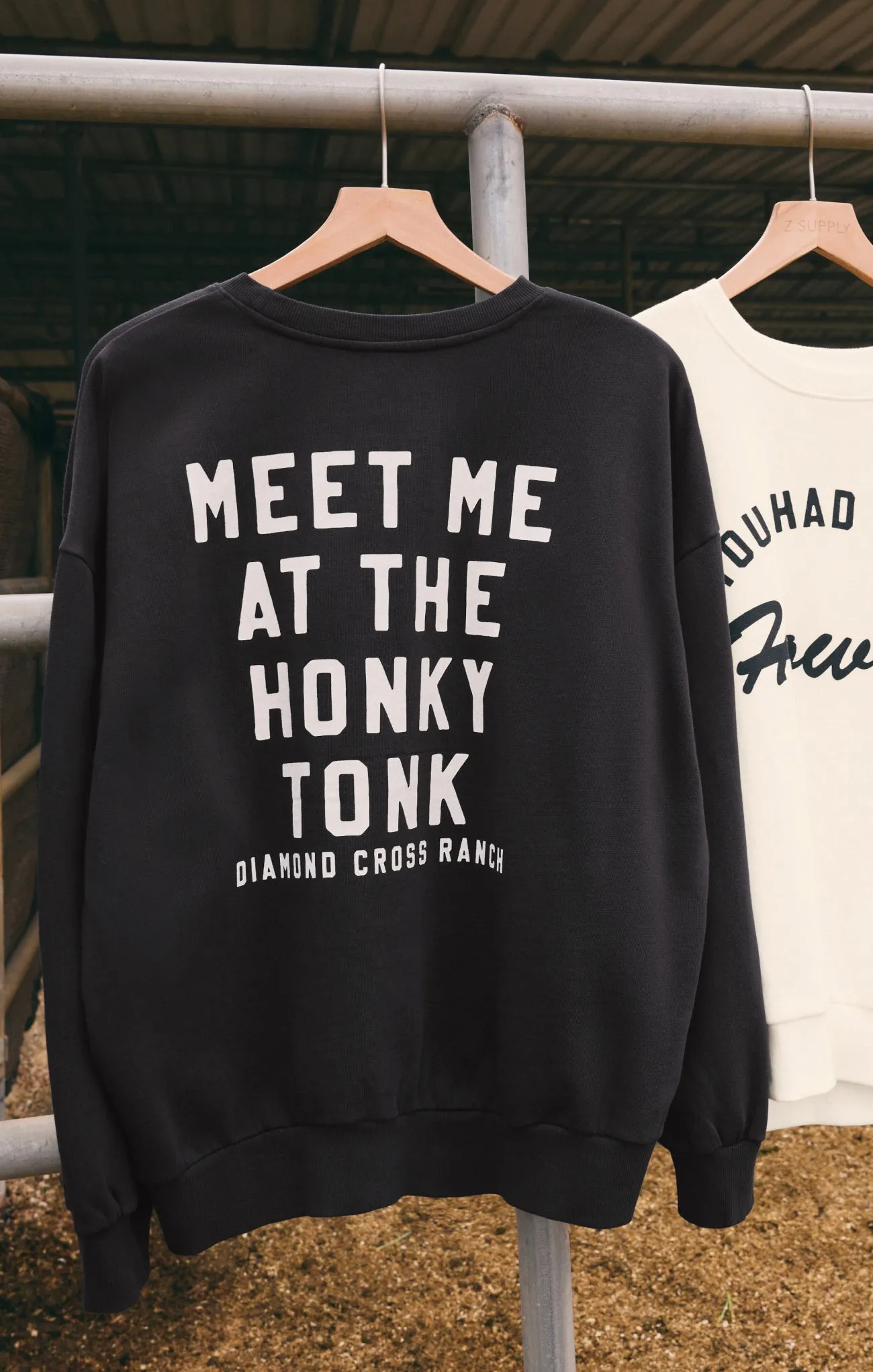 Giddy Up Sunday Sweatshirt sold by Z Supply product image thumbnail 2