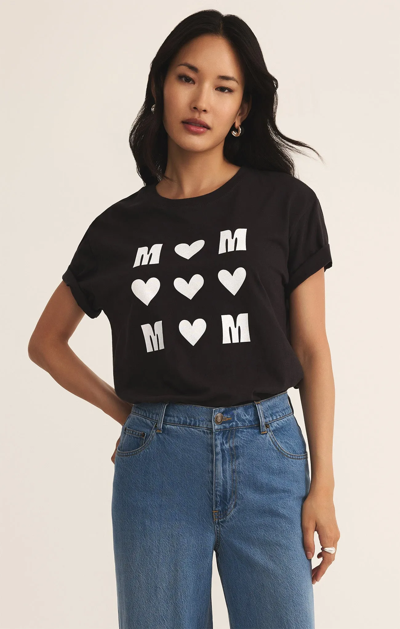 Boyfriend Mom Tee sold by Z Supply