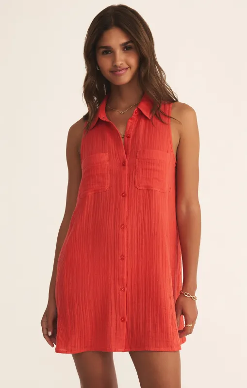 New Light Gauze Mini Dress sold by Z Supply