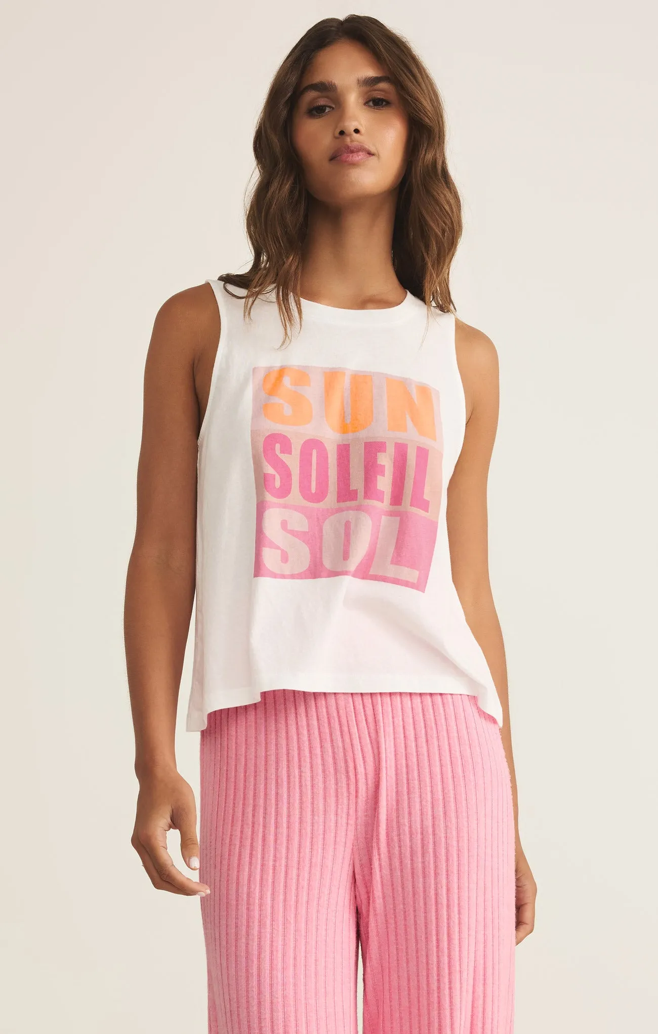 Sol Muscle Tank sold by Z Supply