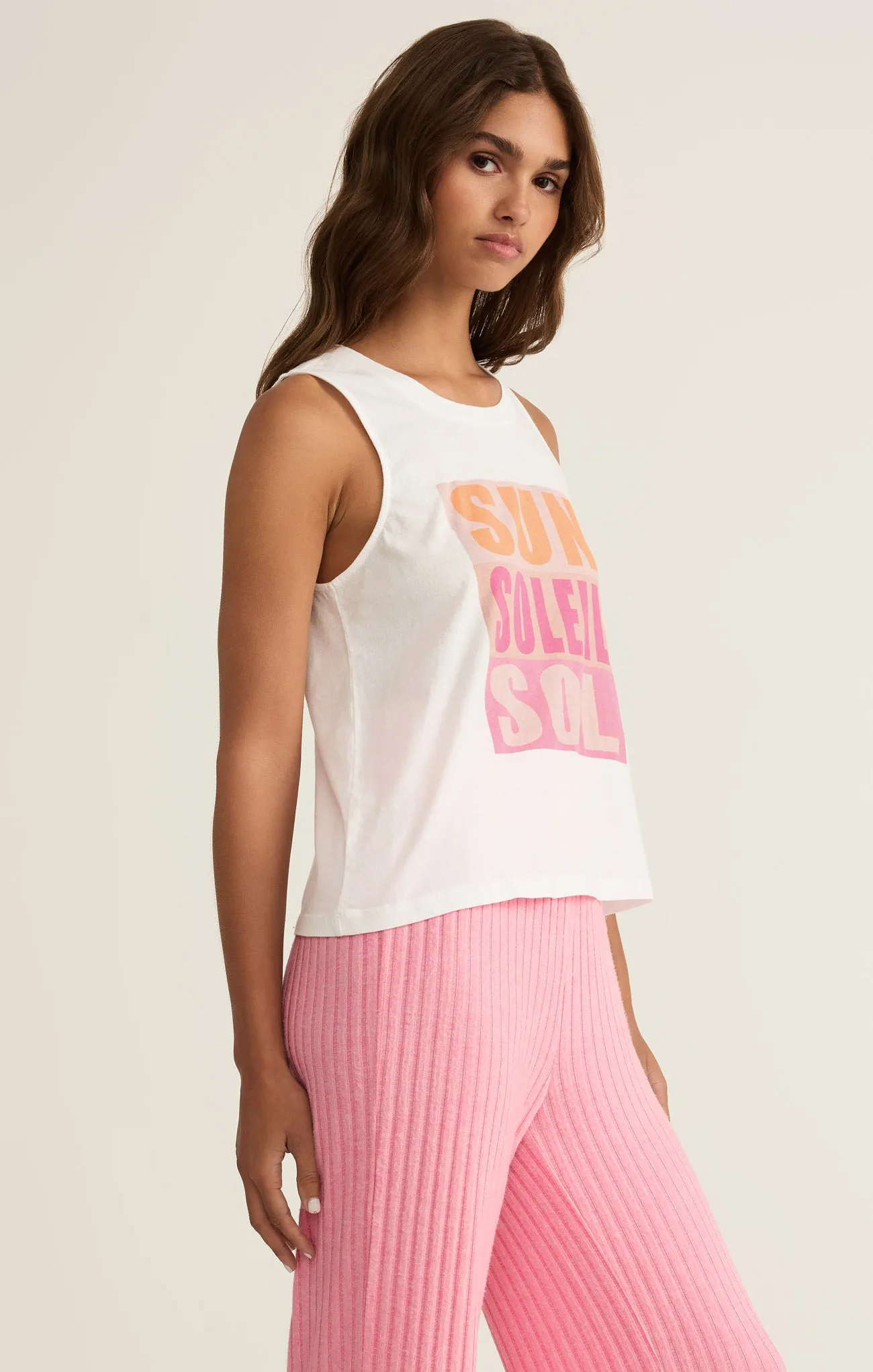 Sol Muscle Tank sold by Z Supply product image thumbnail 3