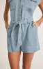 Dash Luxe Soft Denim Romper sold by Z Supply