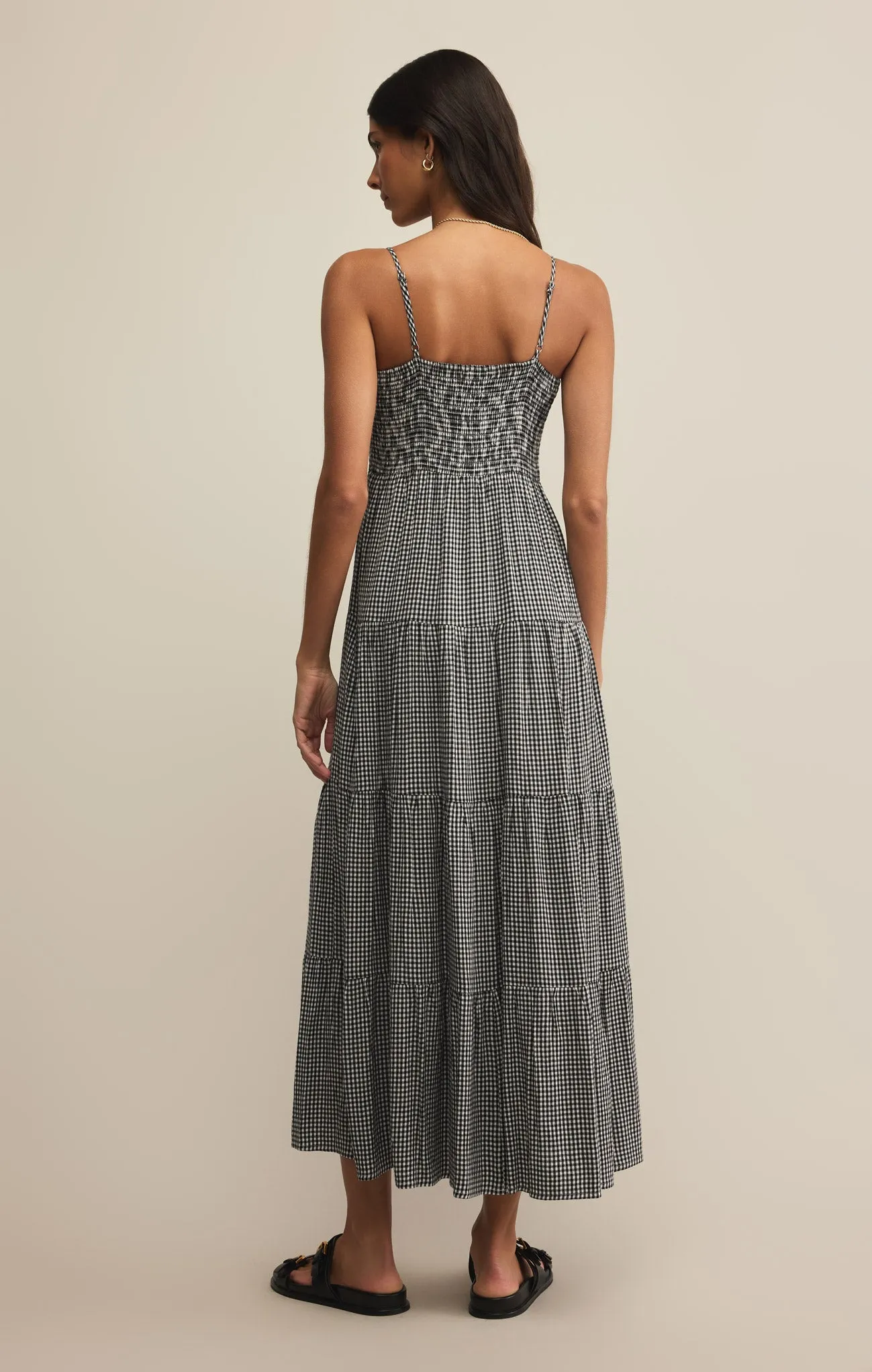 Balos Gingham Midi Dress sold by Z Supply product image thumbnail 2