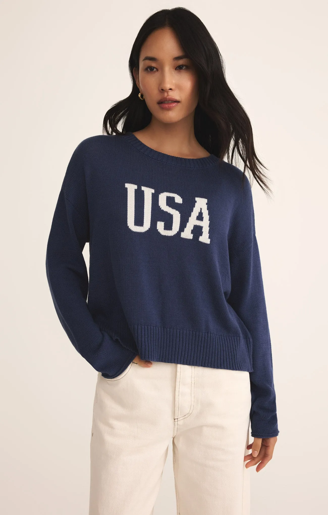 Sienna USA Sweater sold by Z Supply