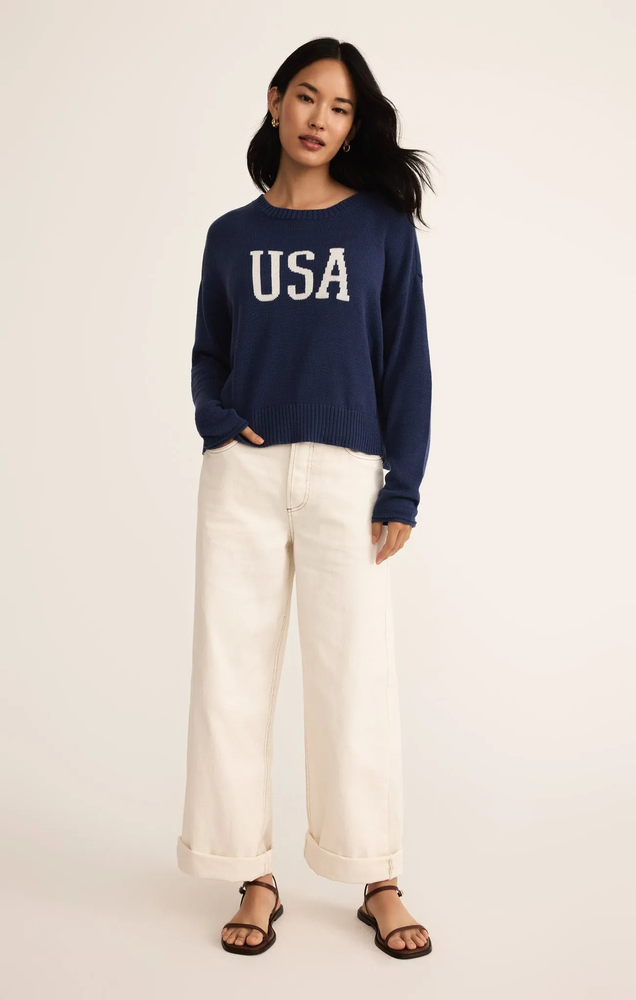 Sienna USA Sweater sold by Z Supply product image thumbnail 4