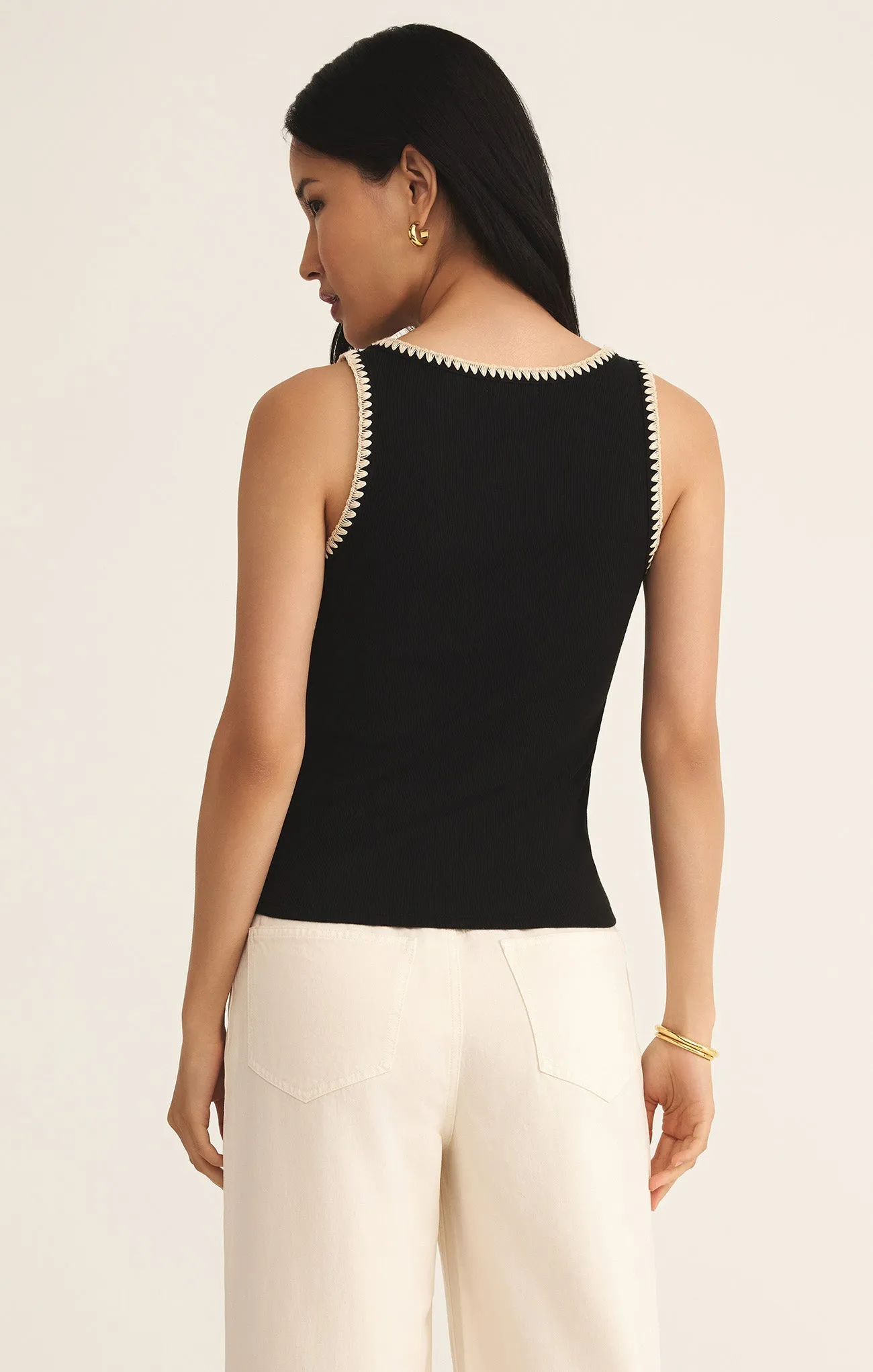 Jaidynn Whipstitch Rib Tank sold by Z Supply product image thumbnail 2