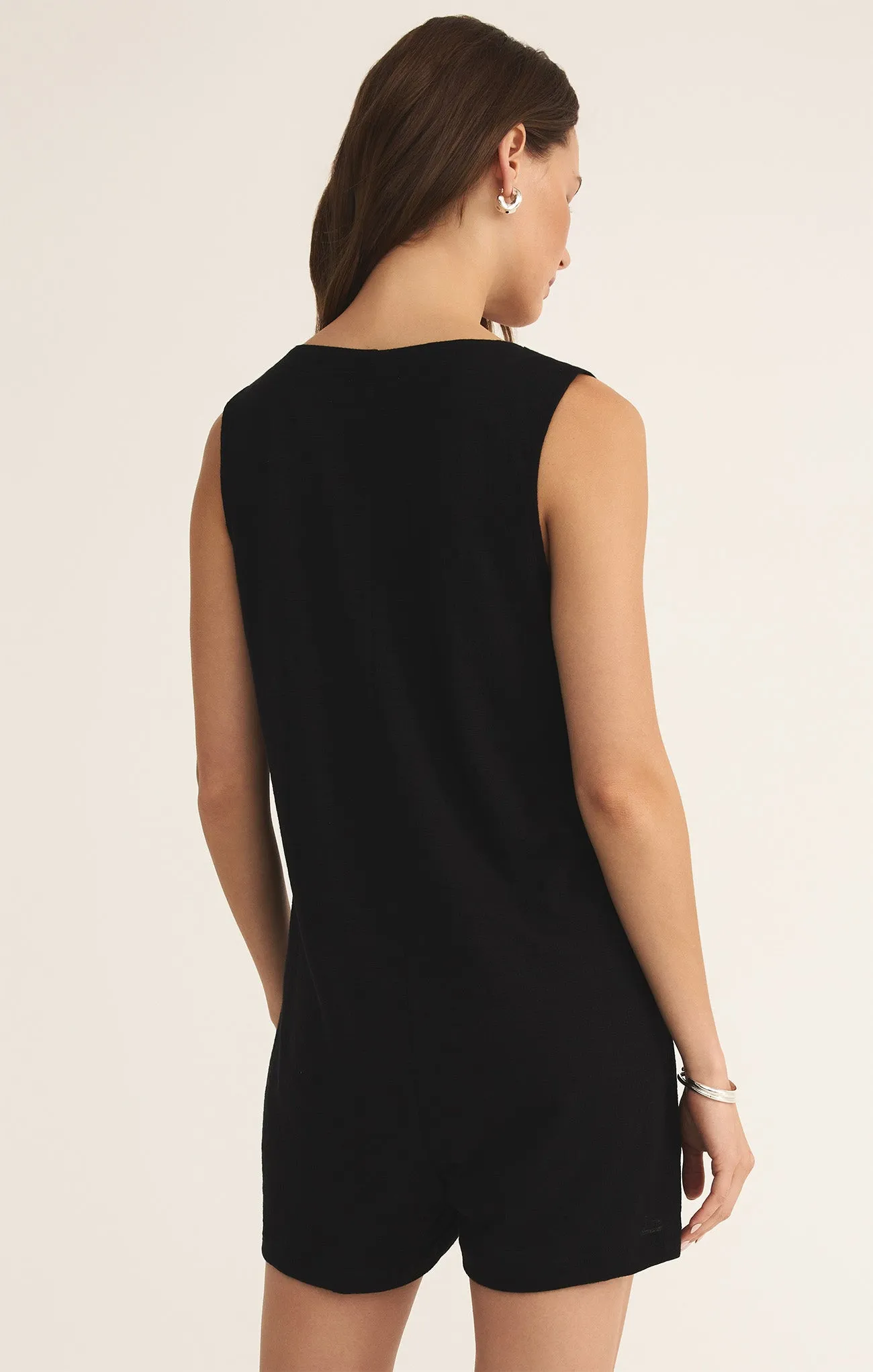 Solace Textured Slub Romper sold by Z Supply product image thumbnail 2