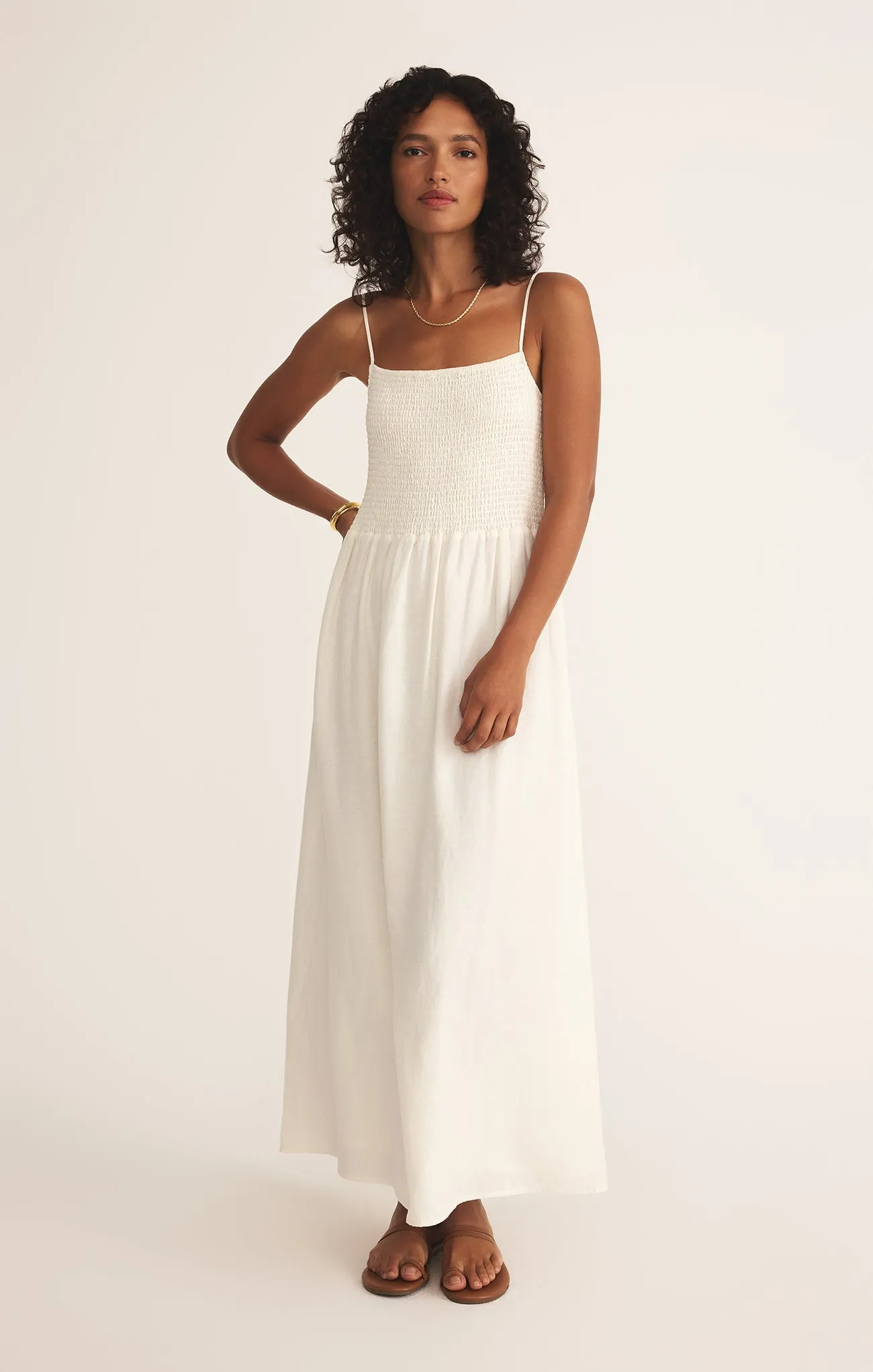 Bayside Linen Maxi Dress sold by Z Supply