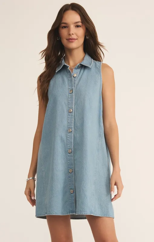 New Light Denim Mini Dress sold by Z Supply