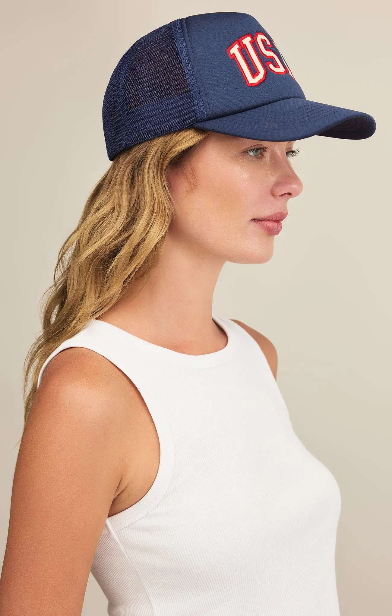 USA Applique Trucker Hat sold by Z Supply product image thumbnail 3